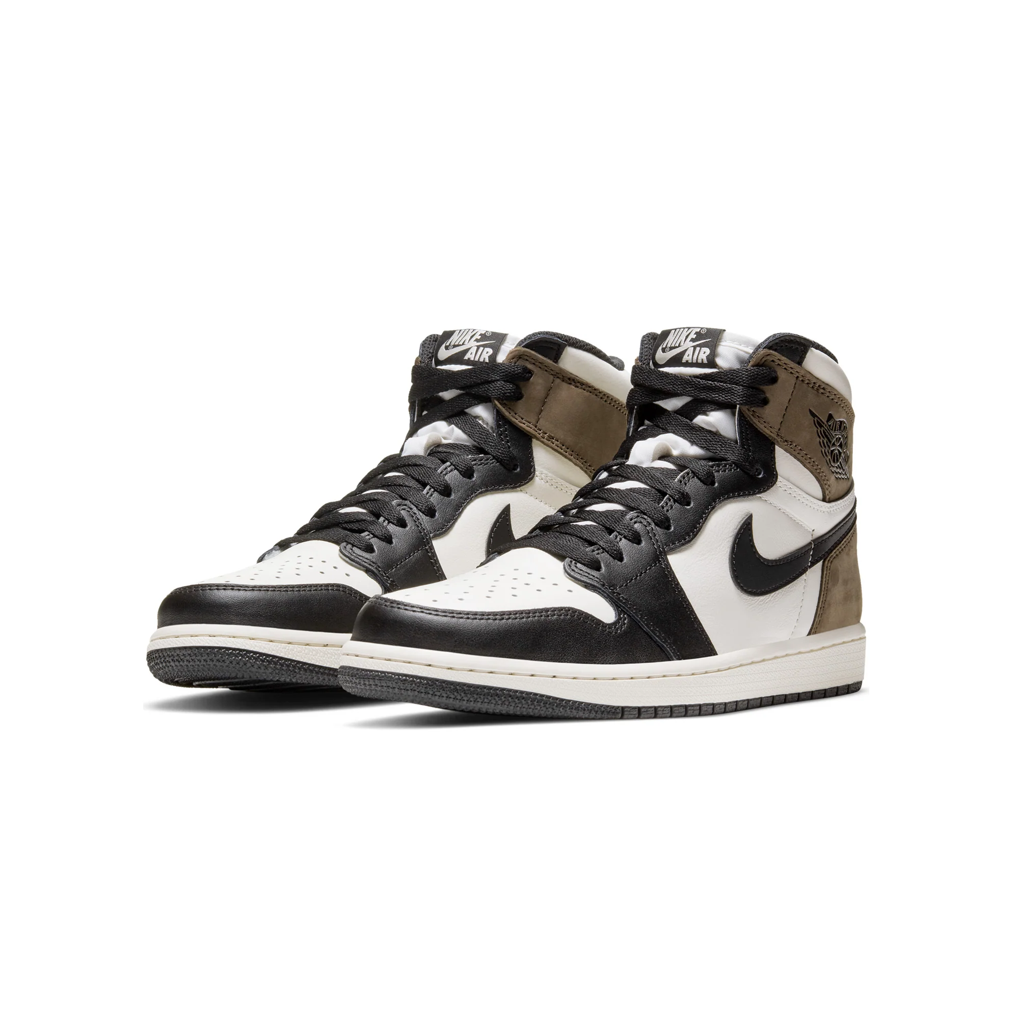 Air Jordan Mens 1 Retro High OG Mocha Shoes - Image 2