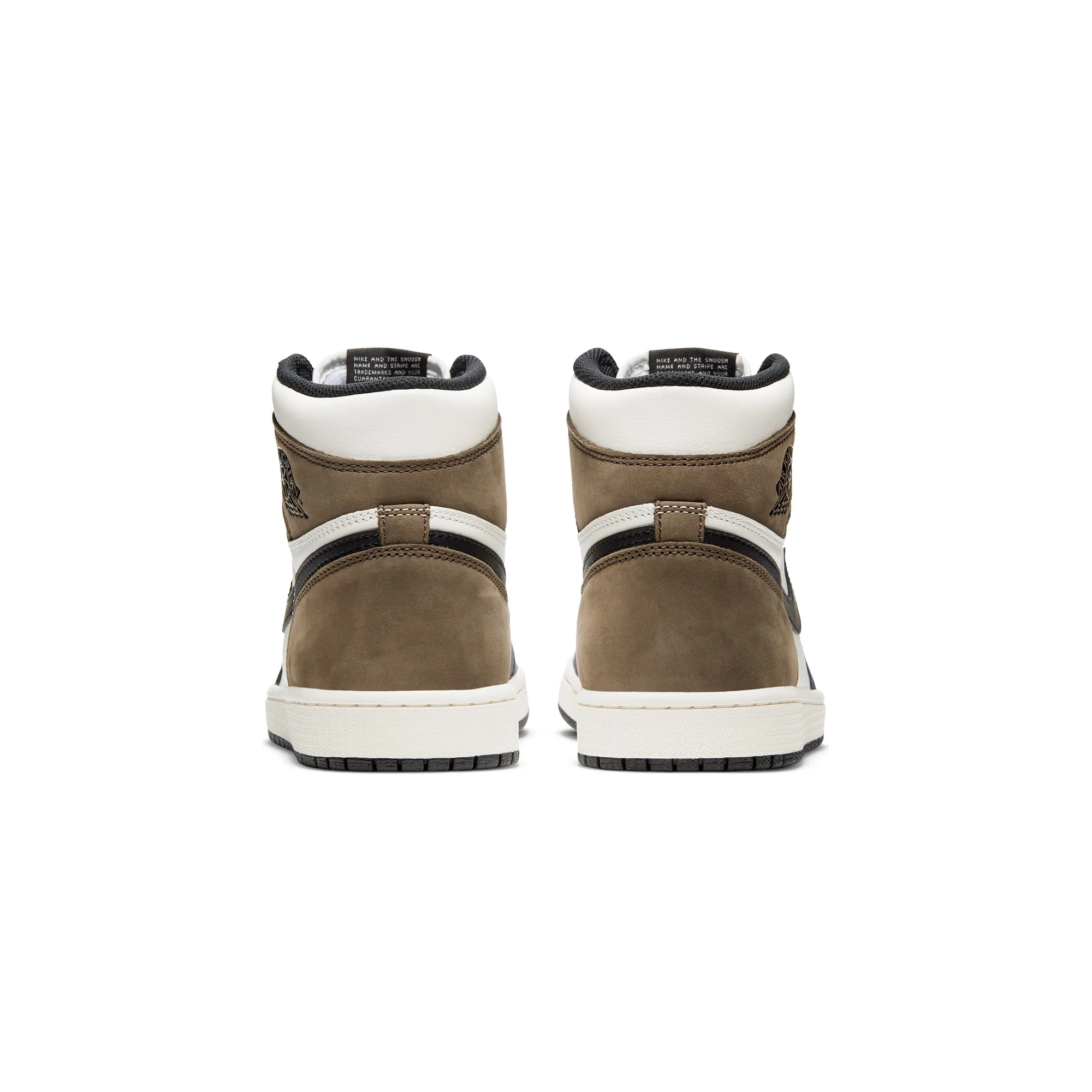 Air Jordan Mens 1 Retro High OG Mocha Shoes - Image 3