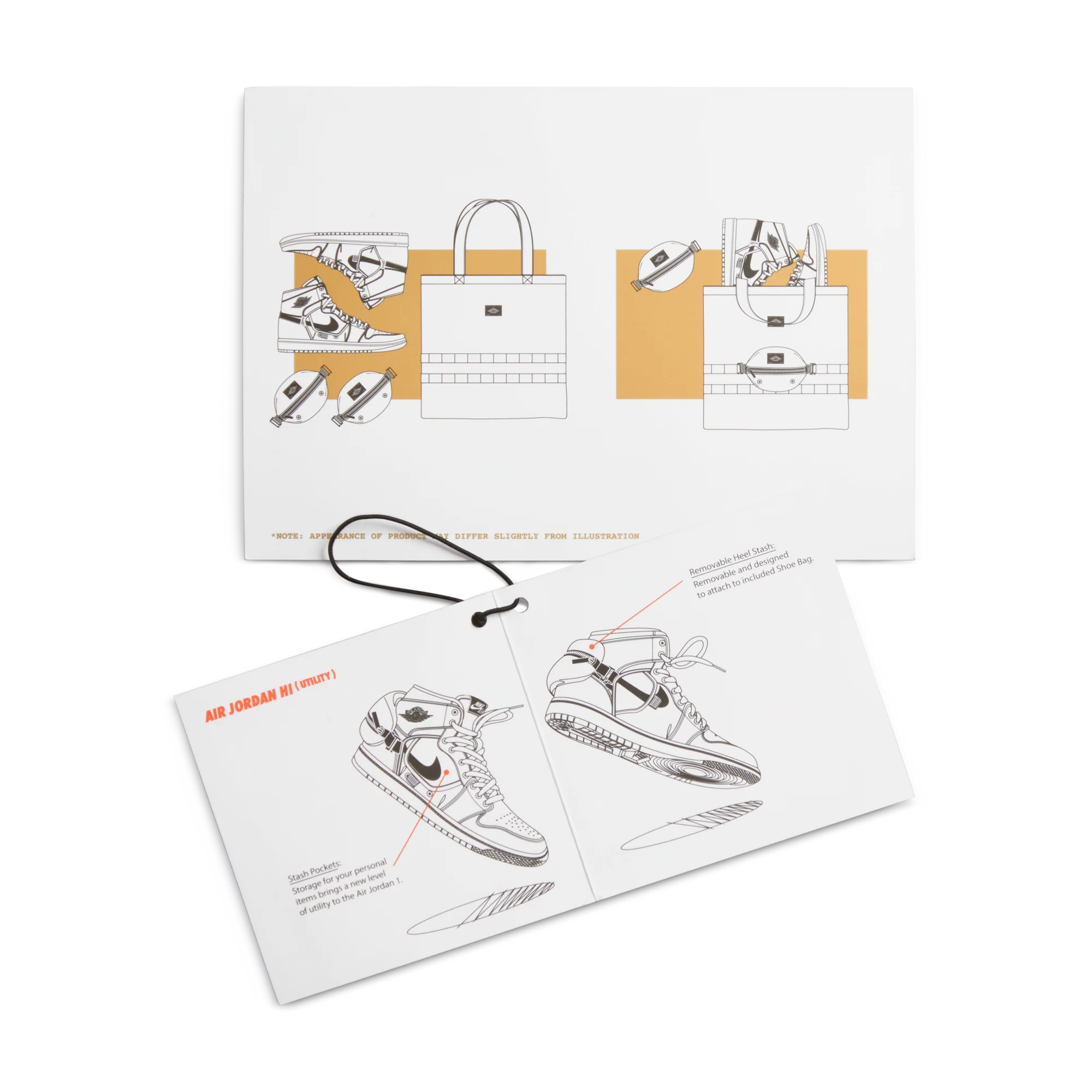 Air Jordan Mens 1 Utility SP Shoes - Image 6