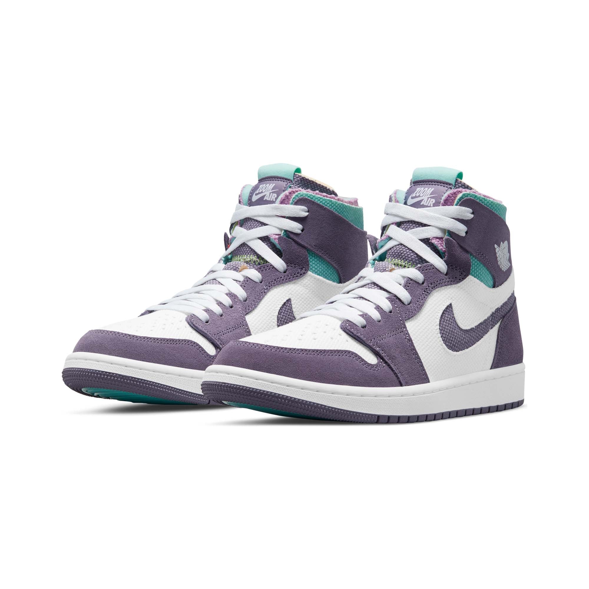 Jordan 1 Mens Zoom CMFT Shoes 'White/Daybreak' - Image 2