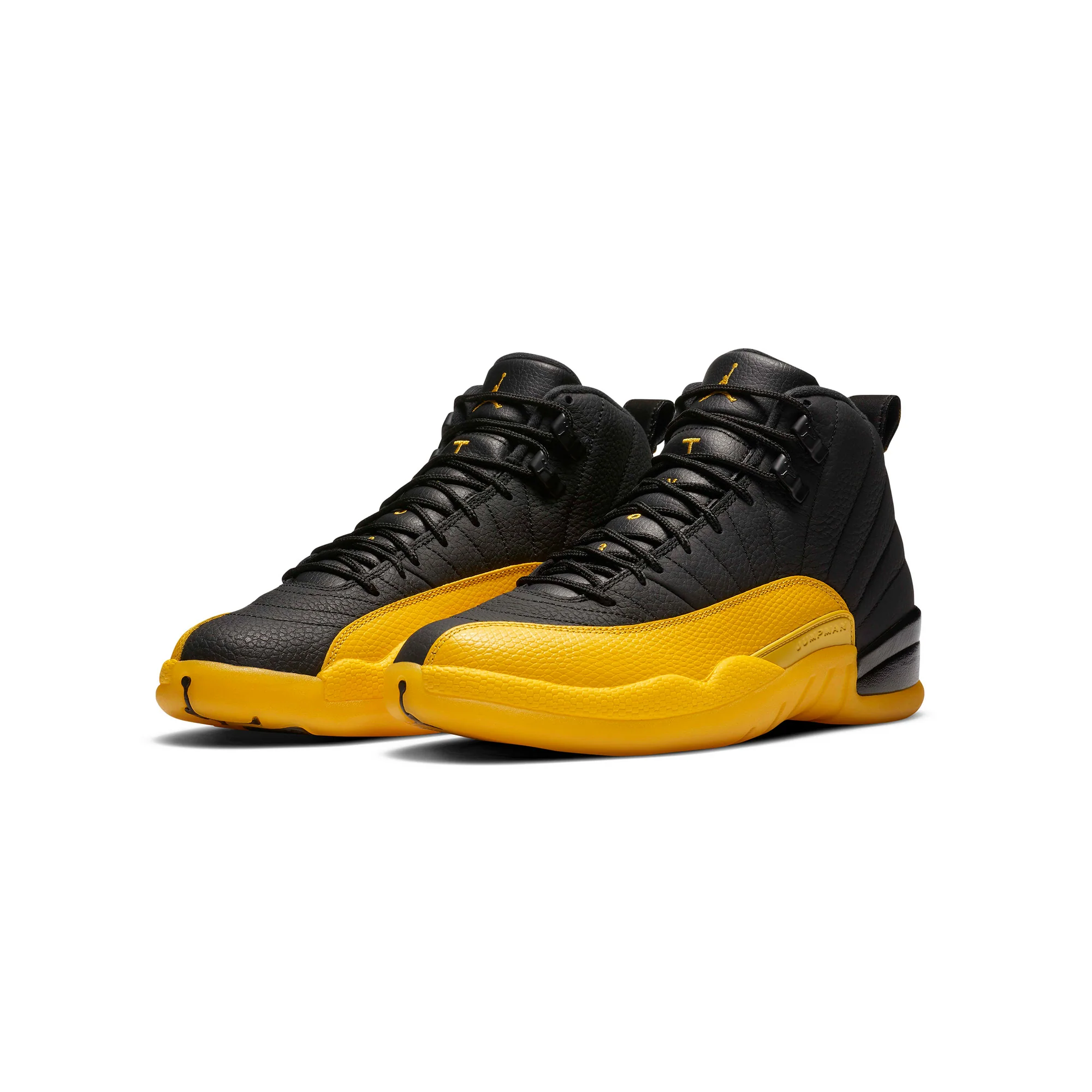 Air Jordan Mens 12 Retro University Gold Shoes - Image 2