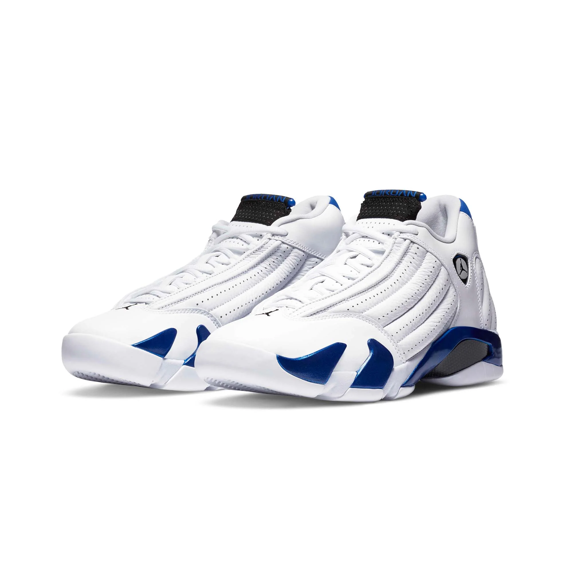 Air Jordan Mens 14 Retro Hyper Royal Shoes - Image 2