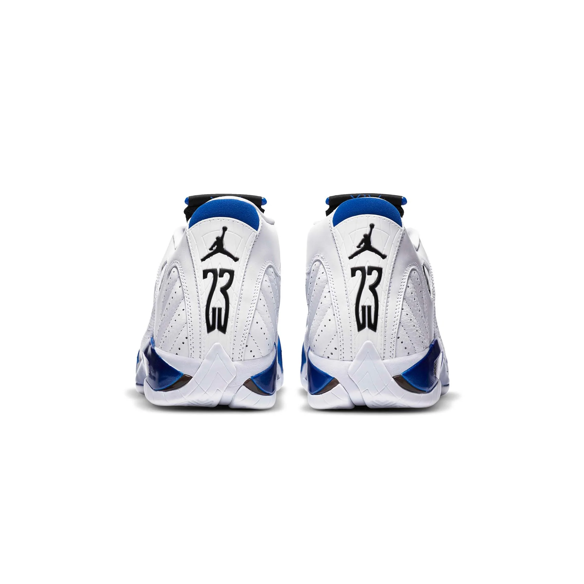 Air Jordan Mens 14 Retro Hyper Royal Shoes - Image 3