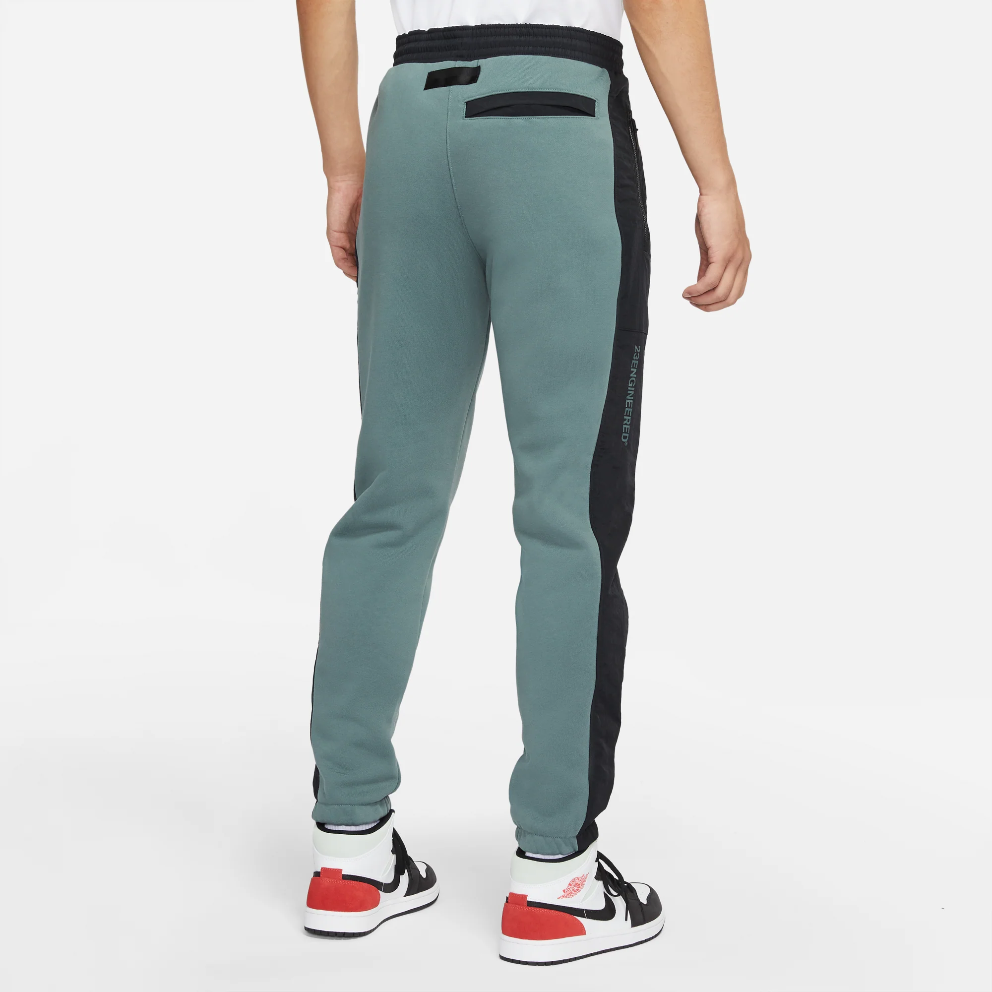 Air Jordan Mens 23 Engineered Fleece Pants 'Hasta' - Image 4