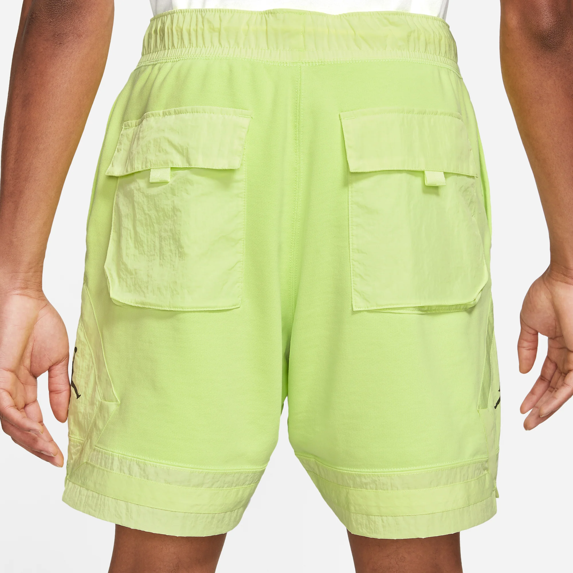 Air Jordan Mens 23 Engineered Shorts 'Lt Lemon Twist' - Image 3