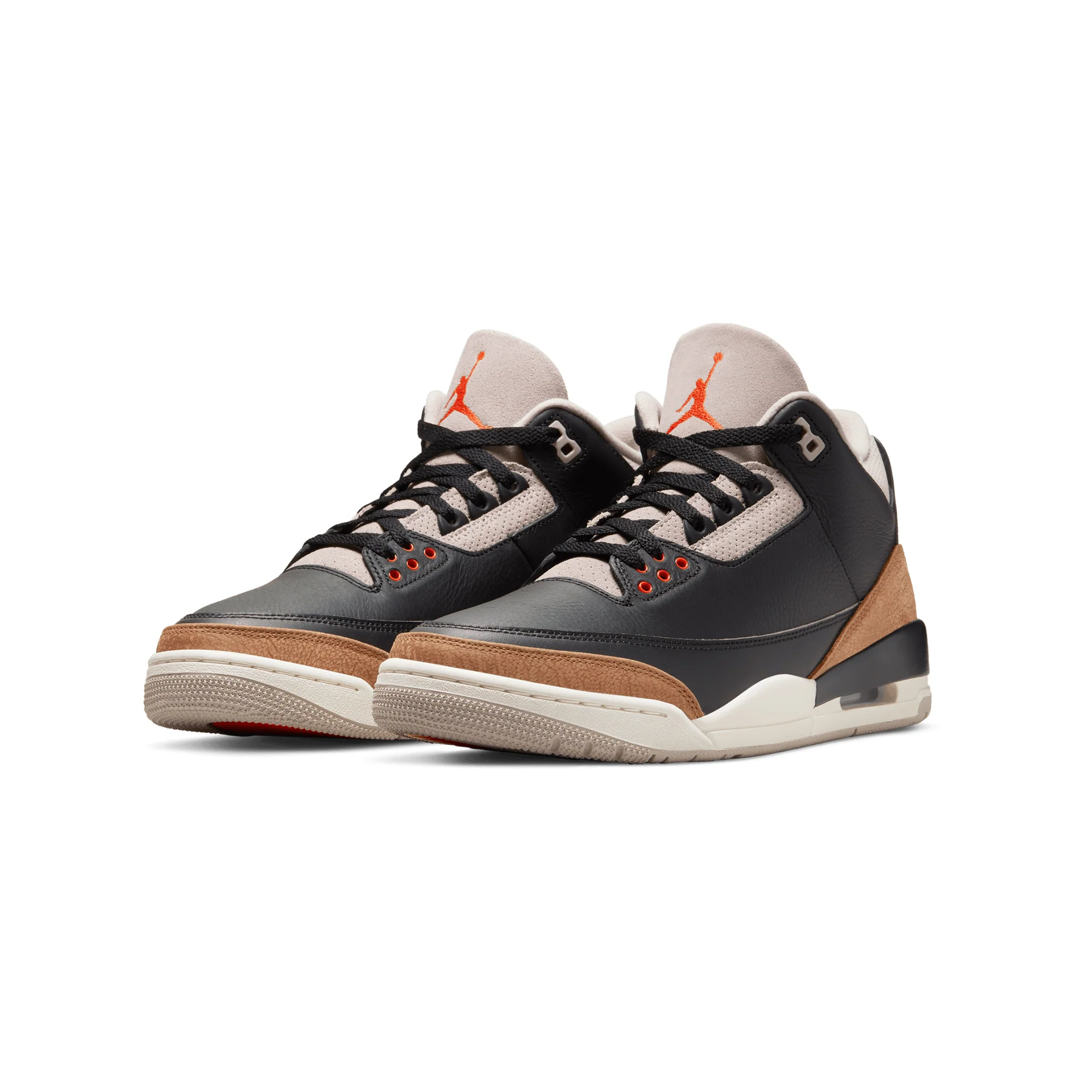 Air Jordan Mens 3 Retro 'Desert Elephant' Shoes - Image 2