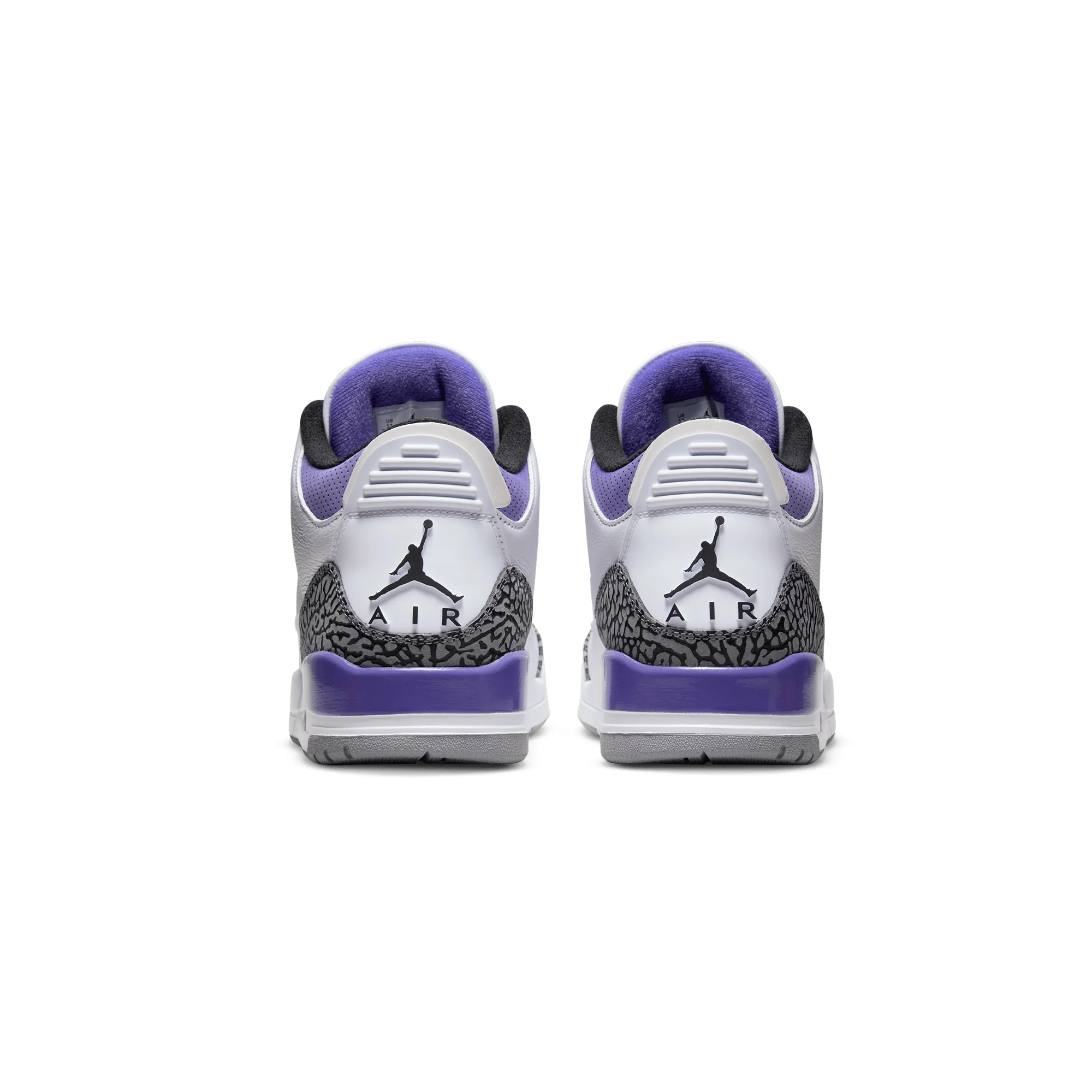 Air Jordan Mens 3 Retro Shoes - Image 3