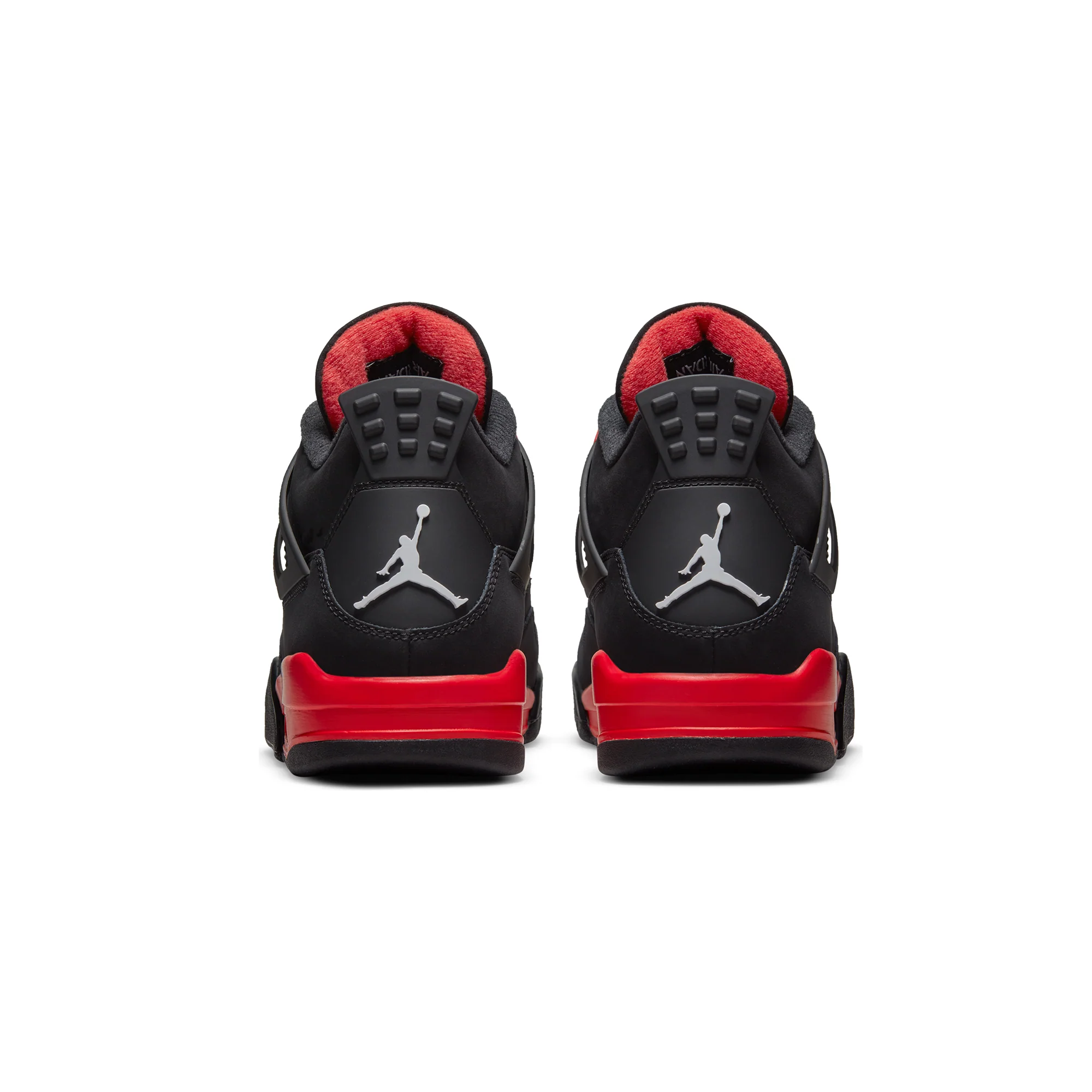 Air Jordan Mens 4 Retro Crimson Shoes - Image 3