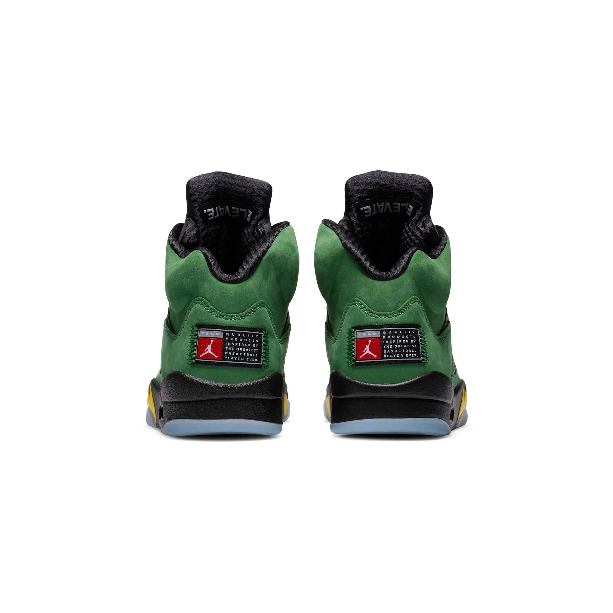 Air Jordan Mens 5 Retro Apple Green SE Shoes - Image 3