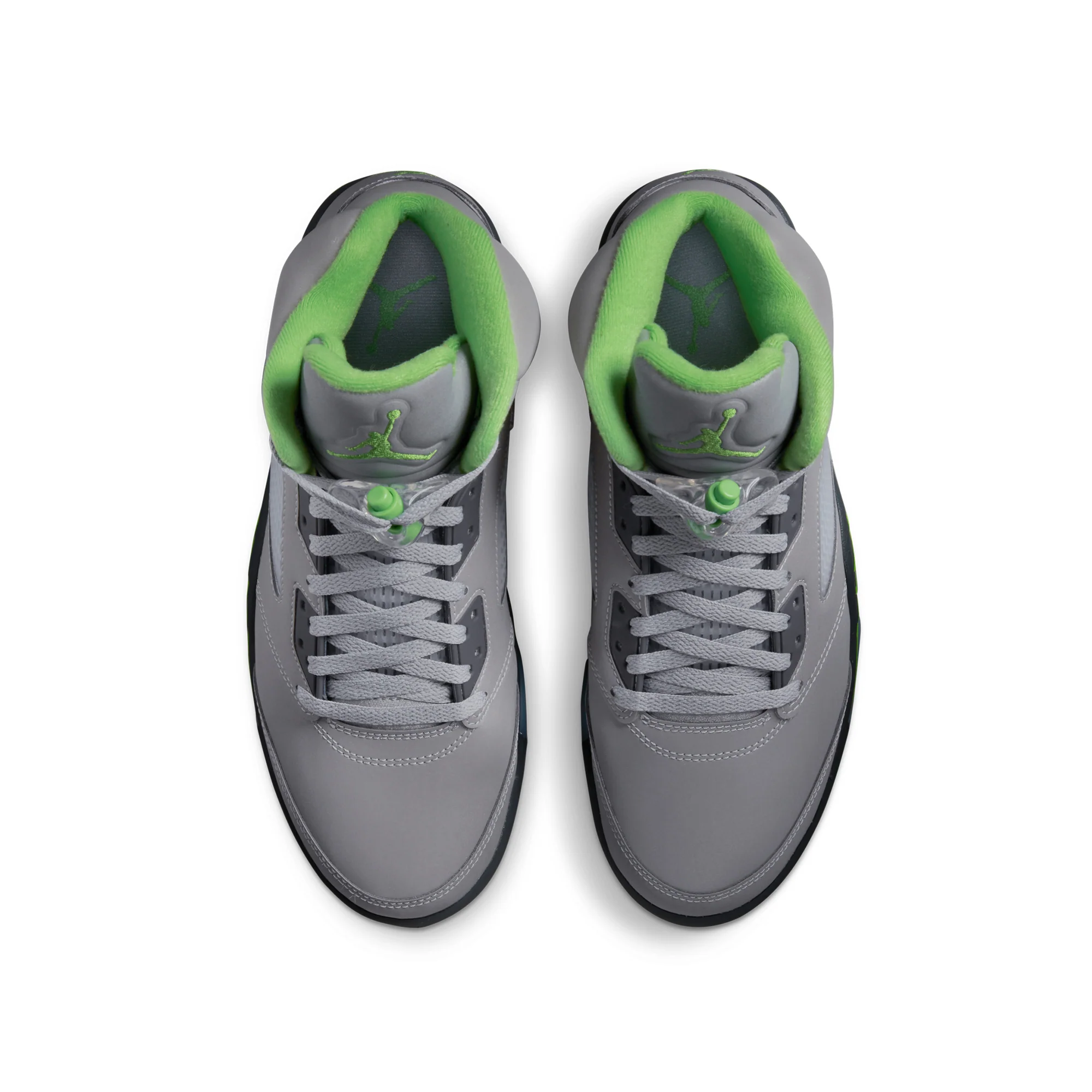 Air Jordan Mens 5 Retro Green Bean - Image 4