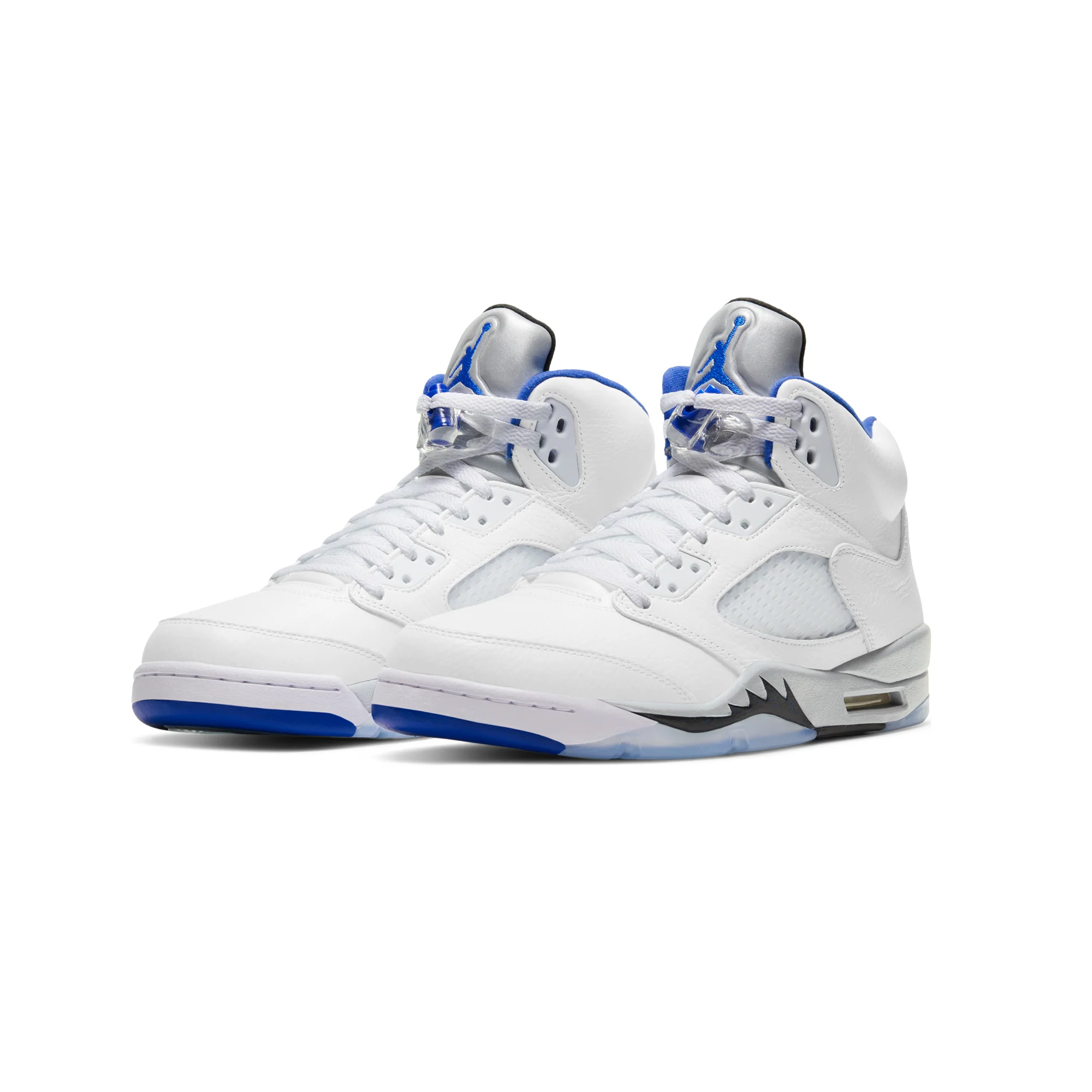 Air Jordan Mens 5 Retro Stealth Shoes - Image 2