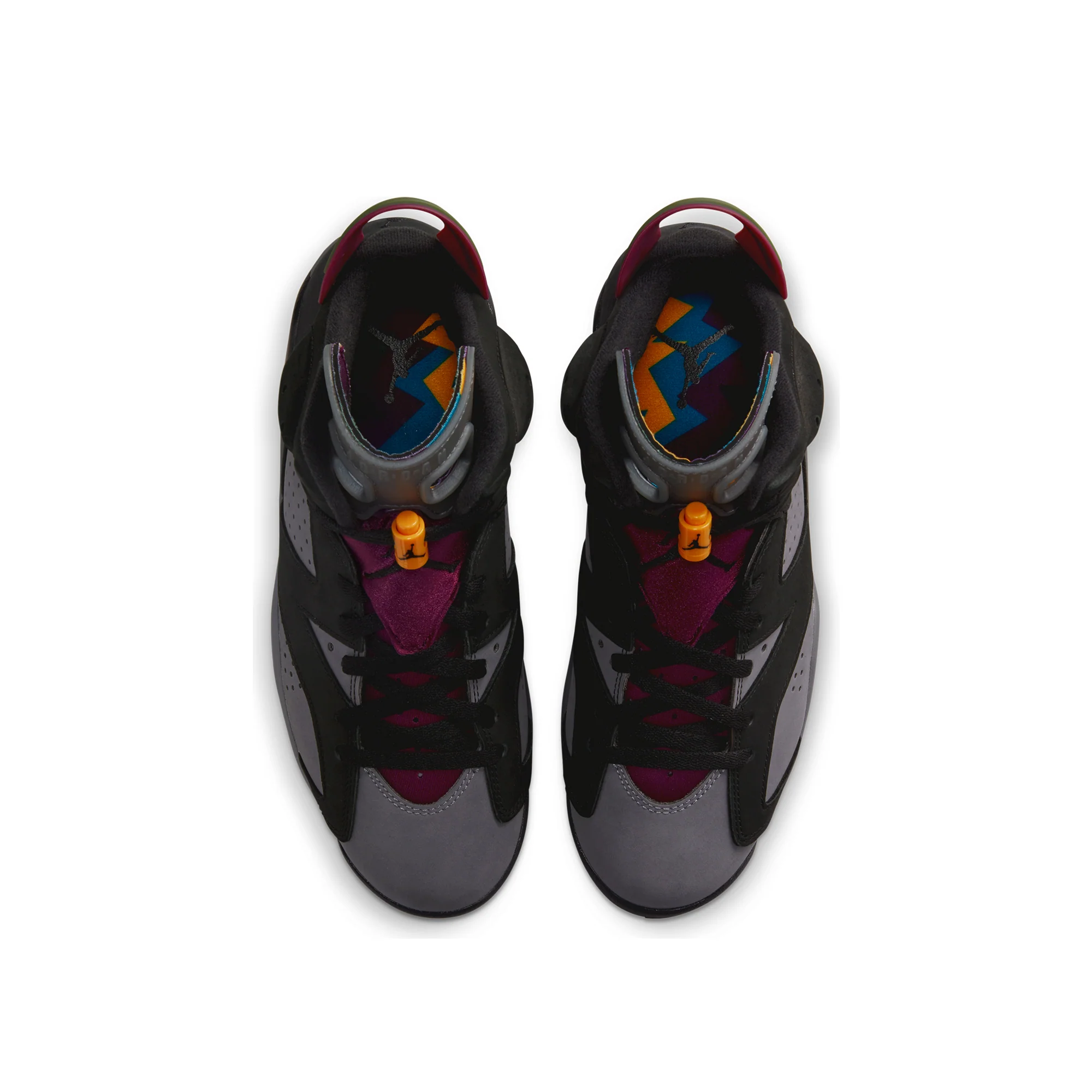 Air Jordan Mens 6 Retro Bordeaux Shoes - Image 4