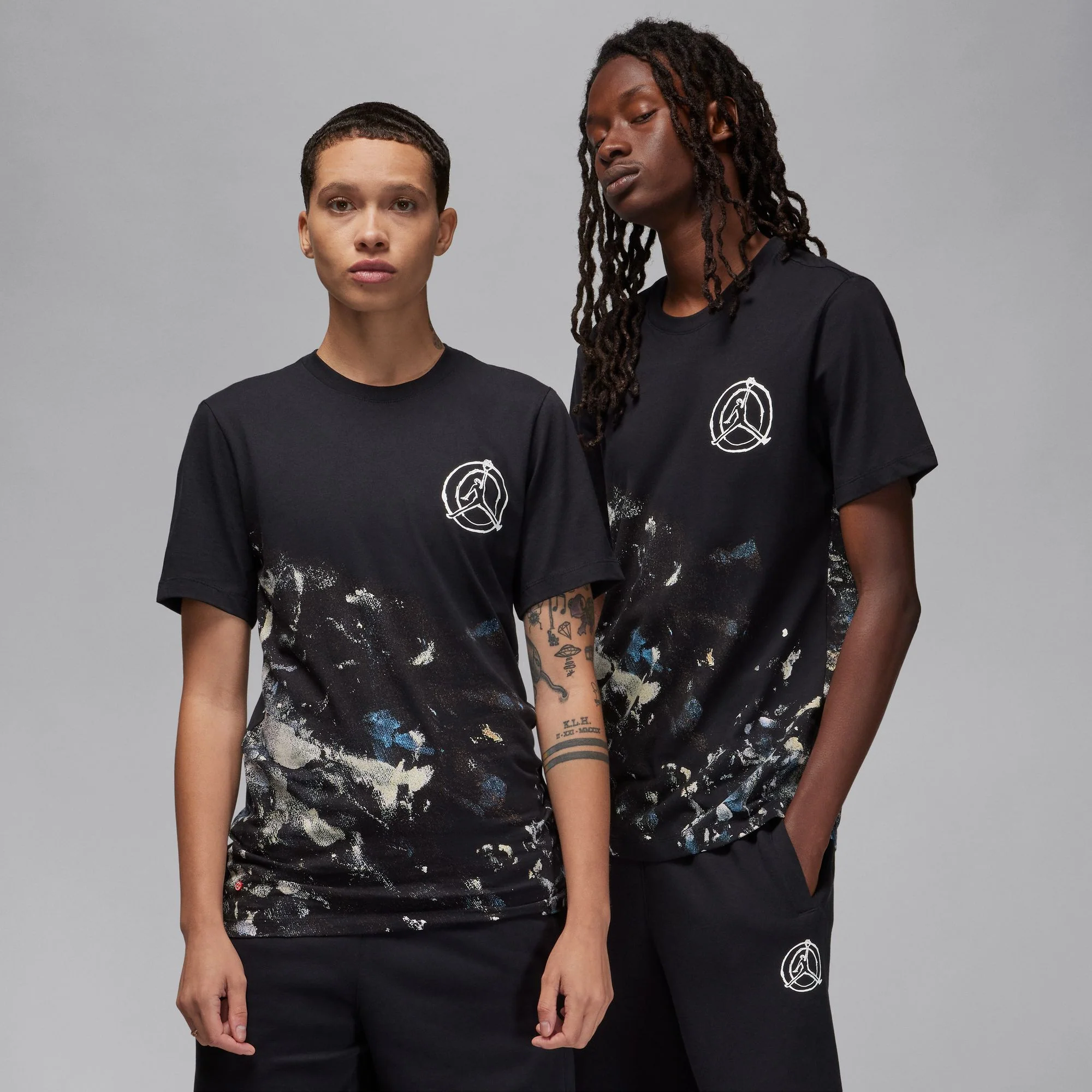 Air Jordan Mens Artist Series By Jammie Holmes SS Tee - Image 4