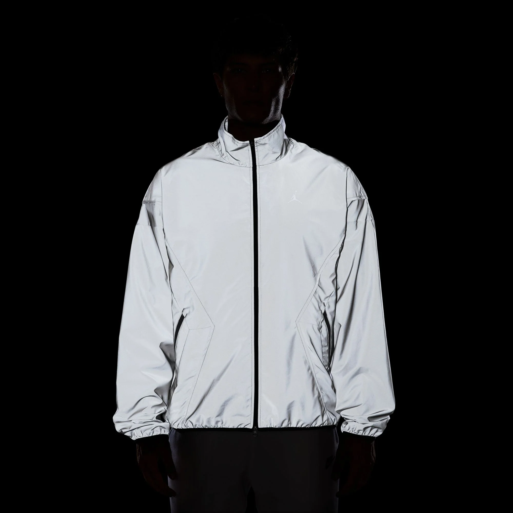 Air Jordan Mens Brooklyn Hike Mike Reflective Jacket - Image 5
