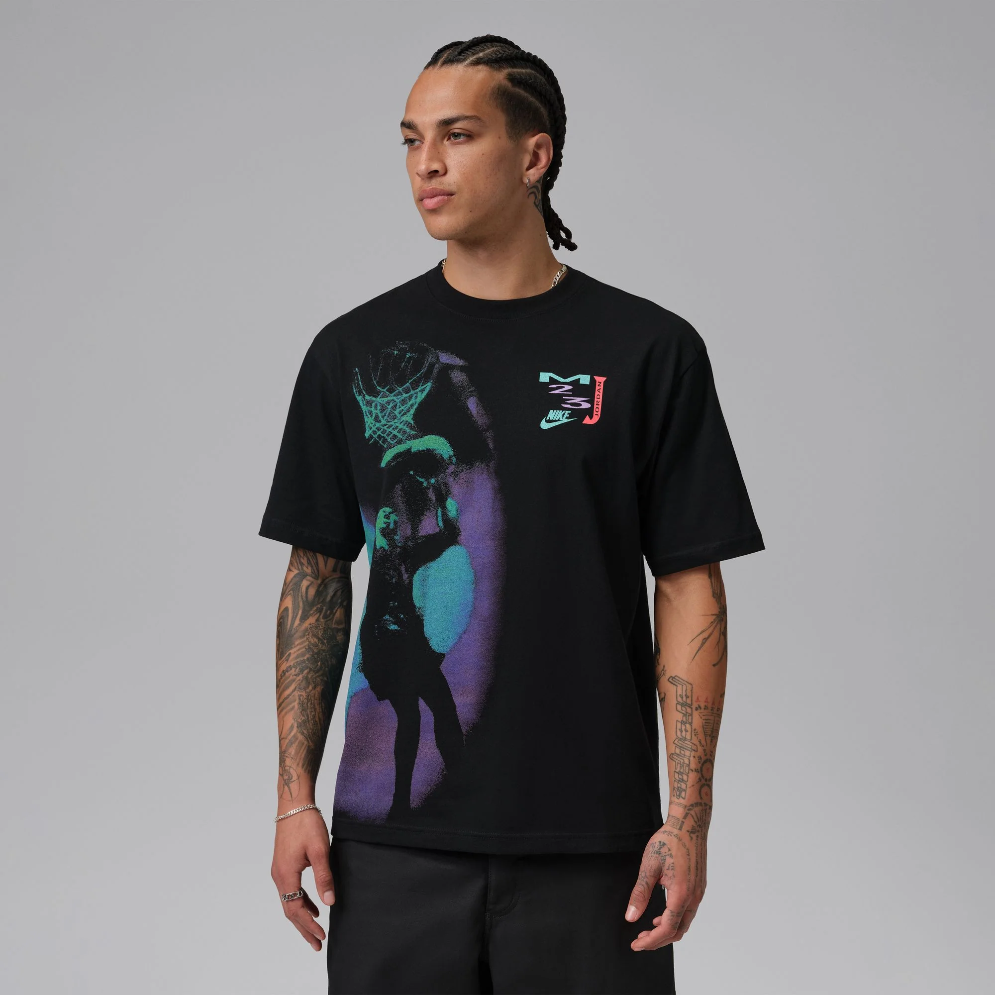 Air Jordan Mens Brooklyn Tee - Image 2