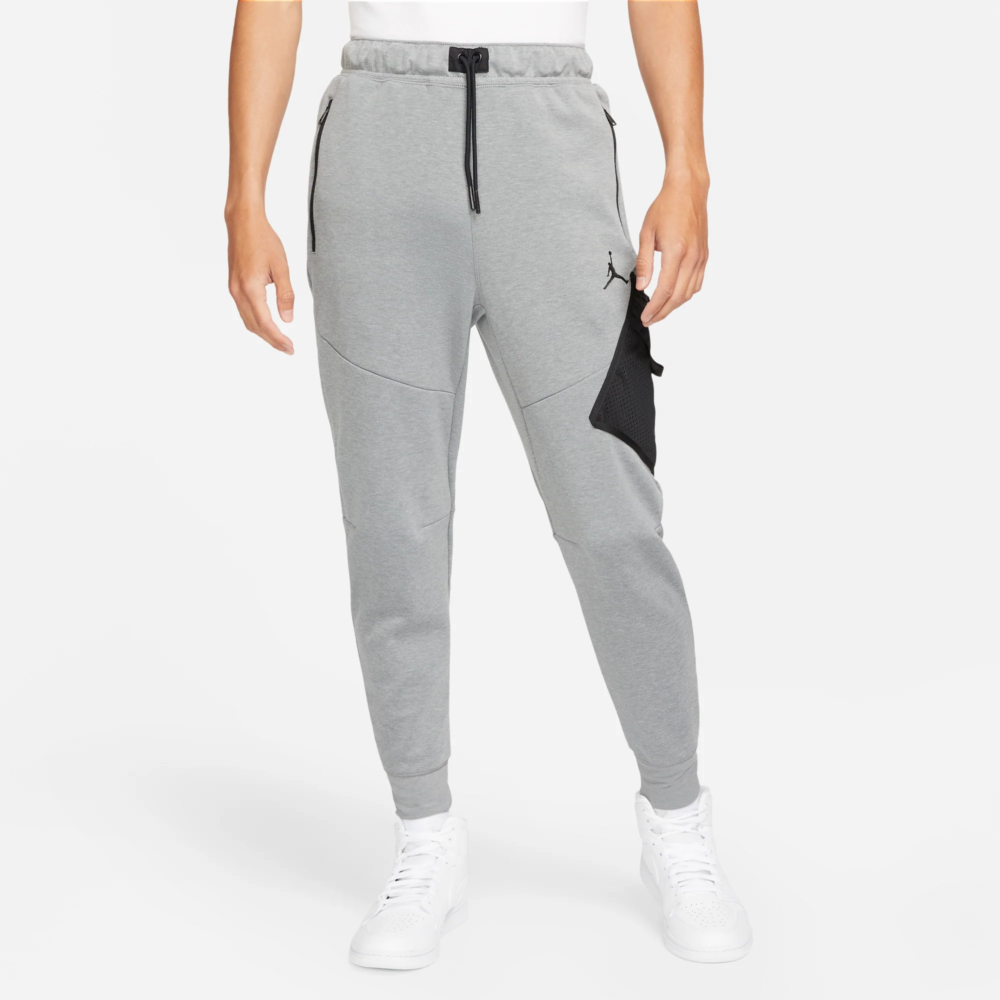Air Jordan Mens Dri-Fit Air Pants 'Carbon Heather' - Image 2
