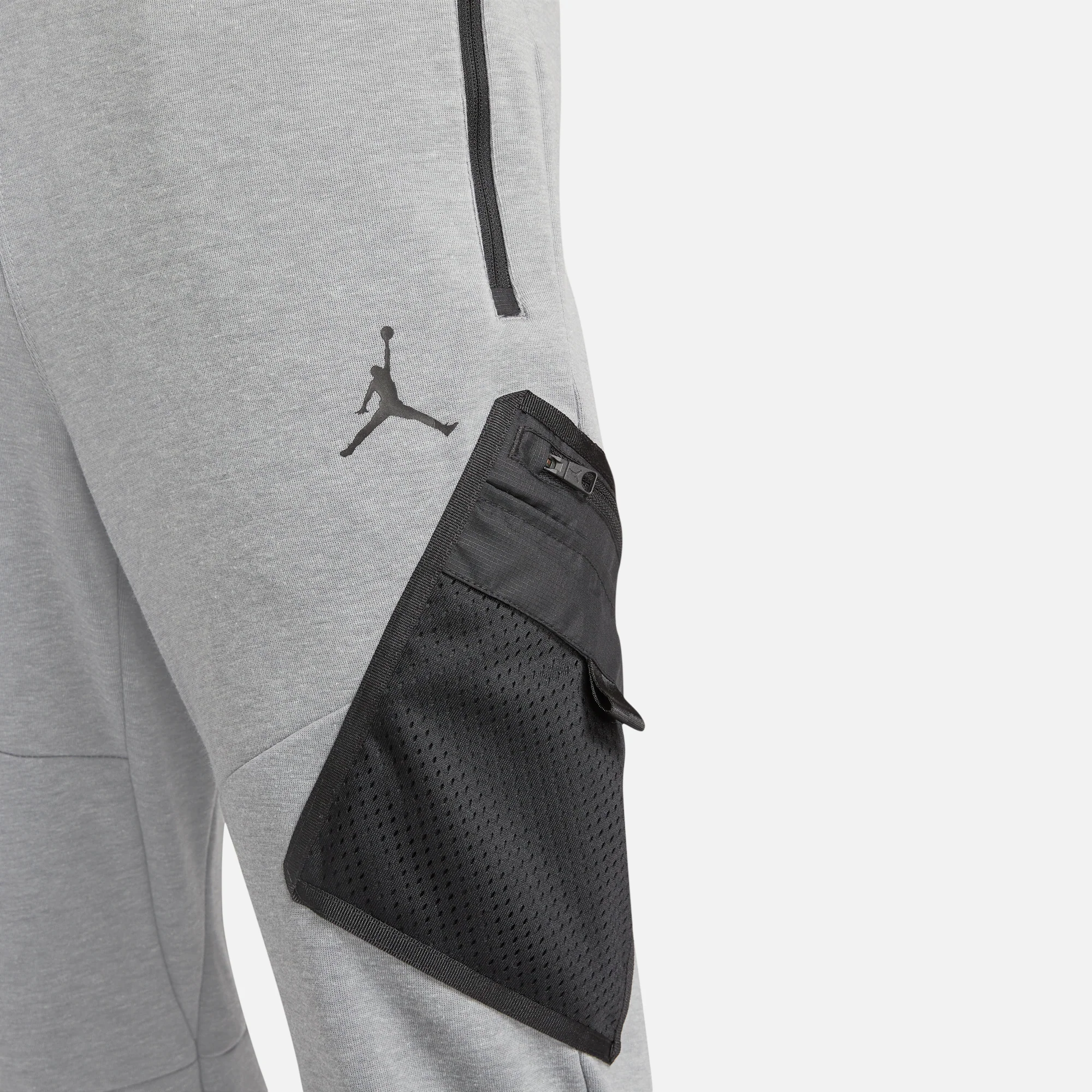 Air Jordan Mens Dri-Fit Air Pants 'Carbon Heather' - Image 4