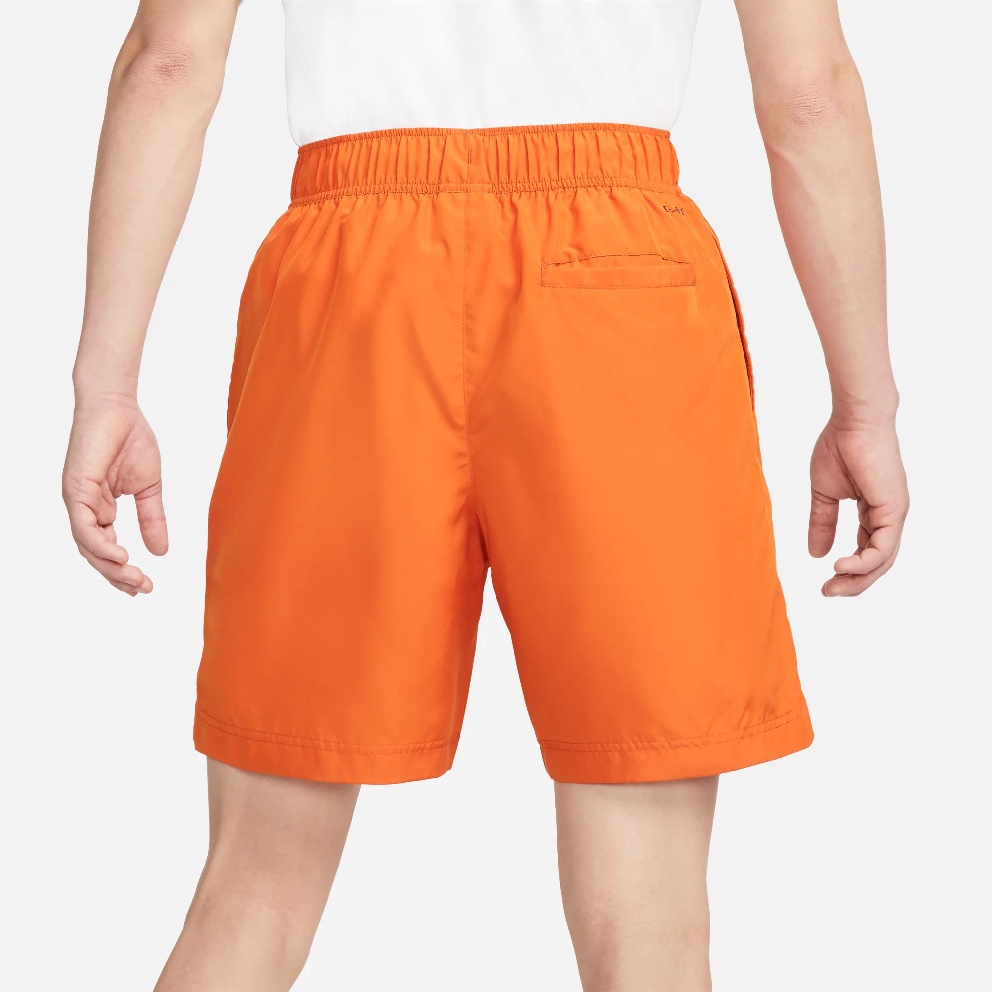 Jordan Mens Dri-Fit Zion Woven Shorts Campfire Orange - Image 3