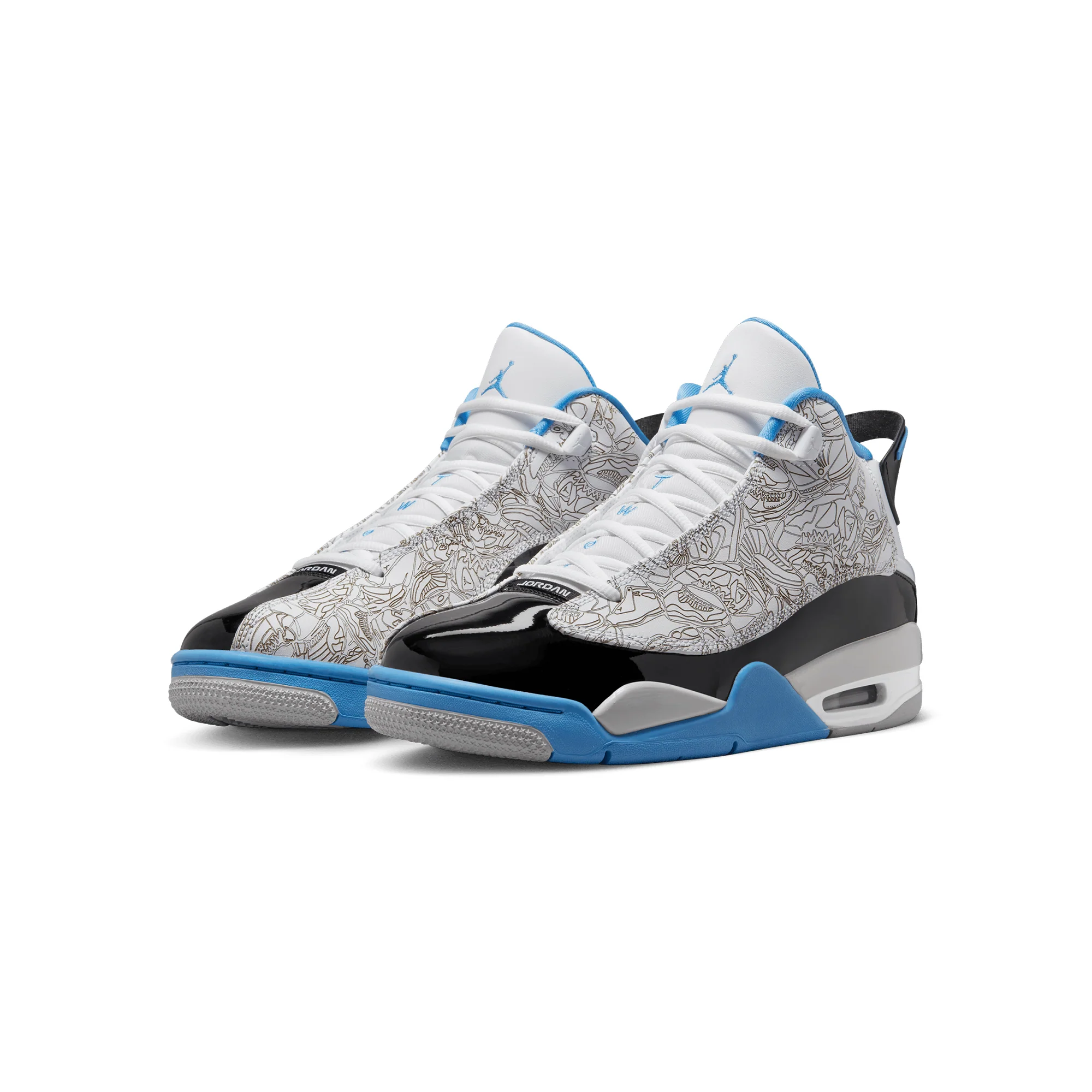 Air Jordan Mens Dub Zero Shoes - Image 2
