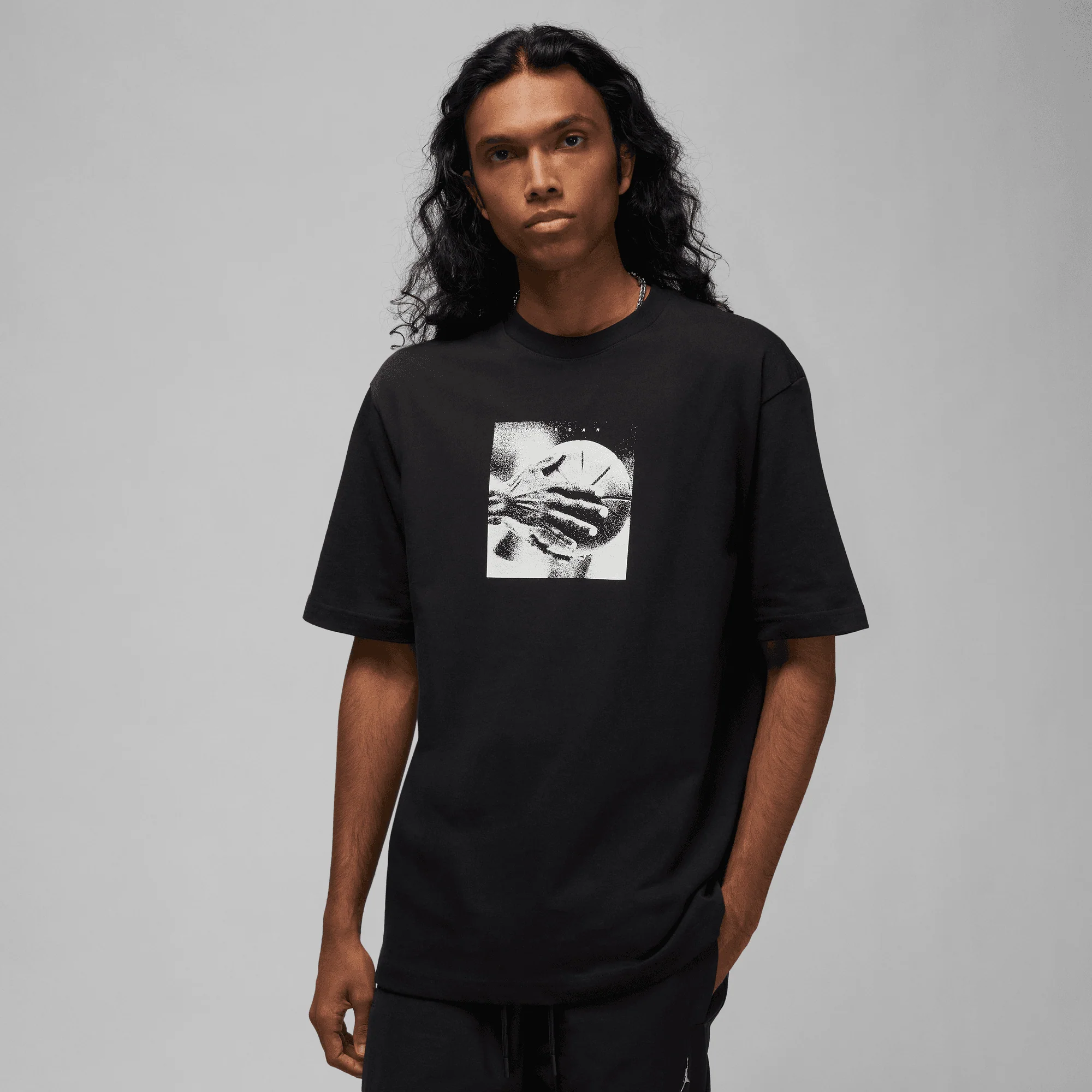 Air Jordan Mens Essential Winter Statement 85 SS Tee - Image 2
