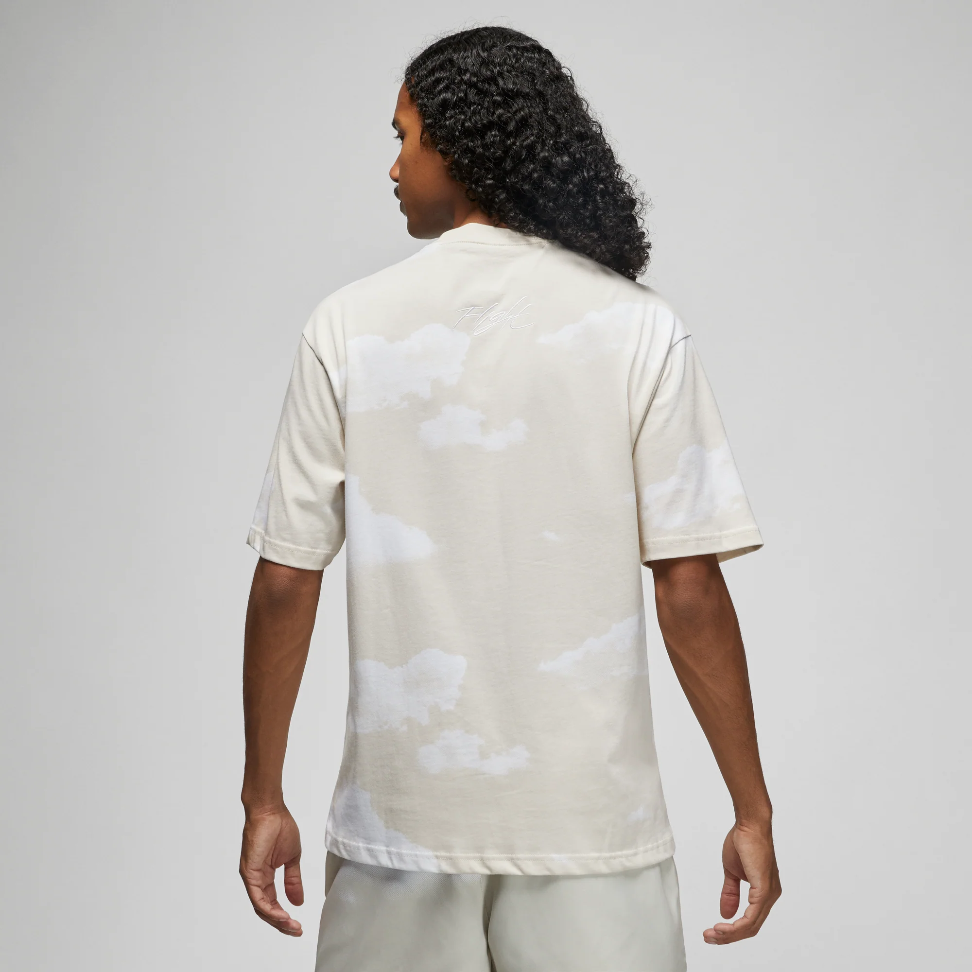 Air Jordan Mens Essentials T-Shirt 'Sail' - Image 2