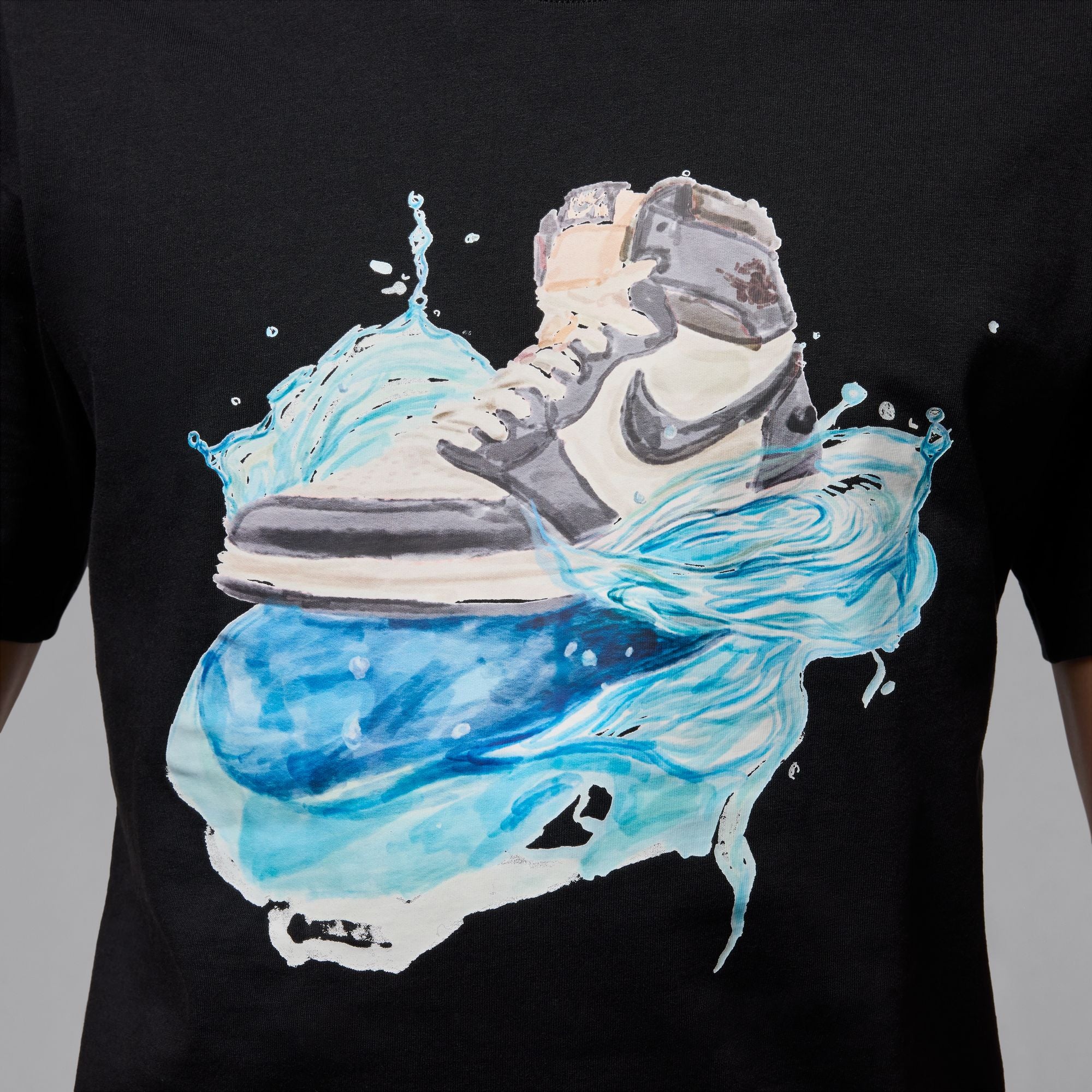 Air Jordan Mens Flight Essentials Short Sleeve Tee - Image 4