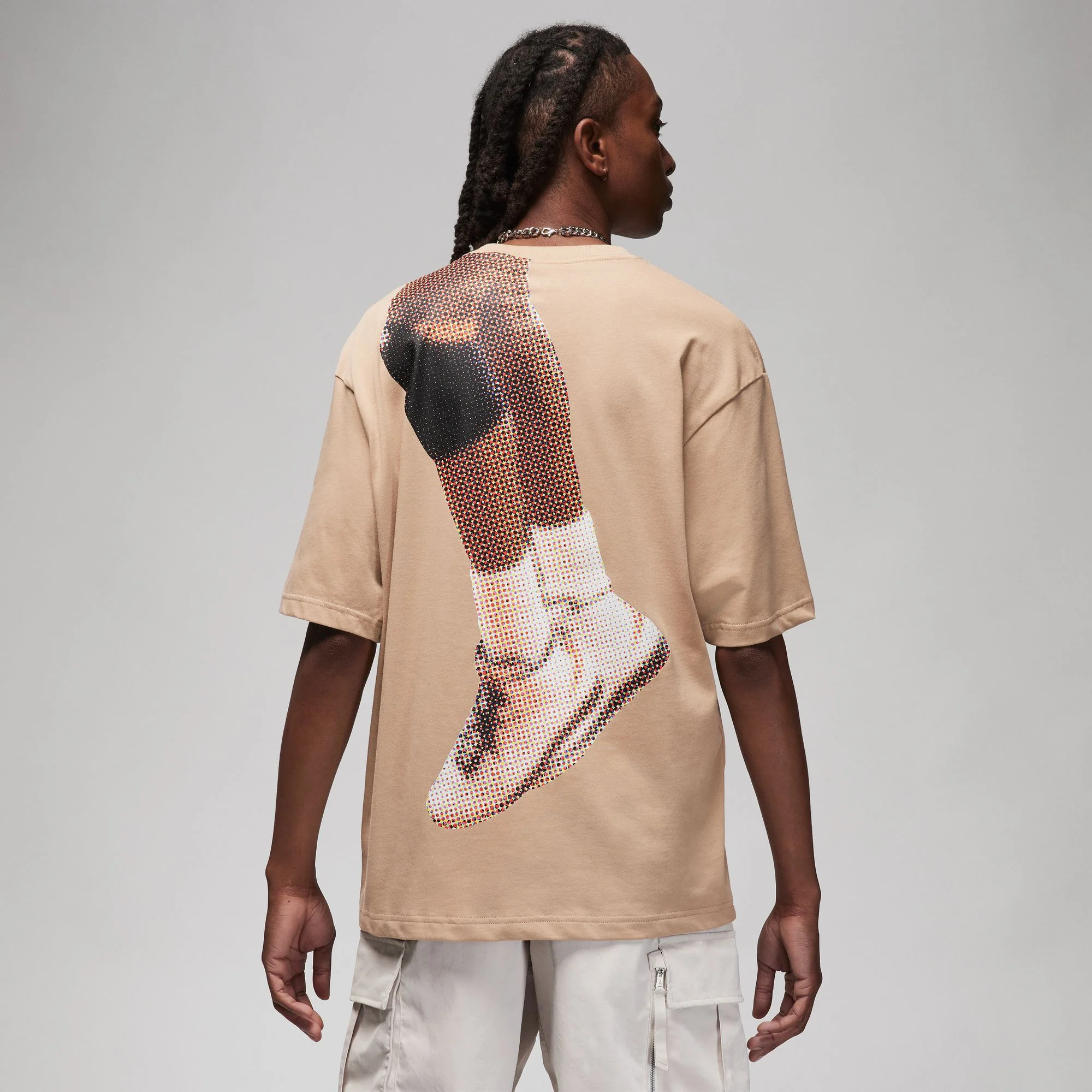 Air Jordan Mens Flight Heritage 85 SS Tee - Image 3