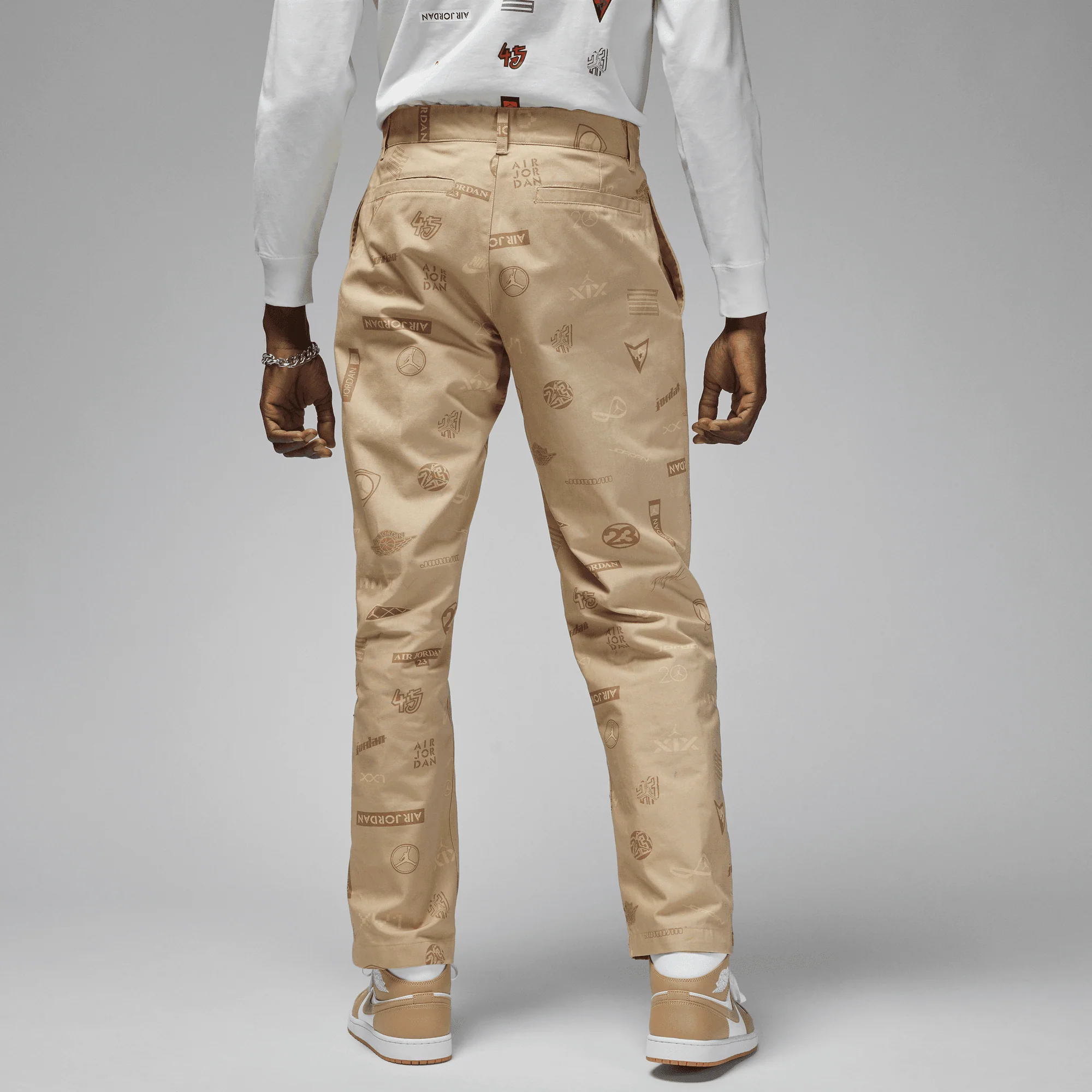Air Jordan Mens Flight Heritage Pants - Image 3