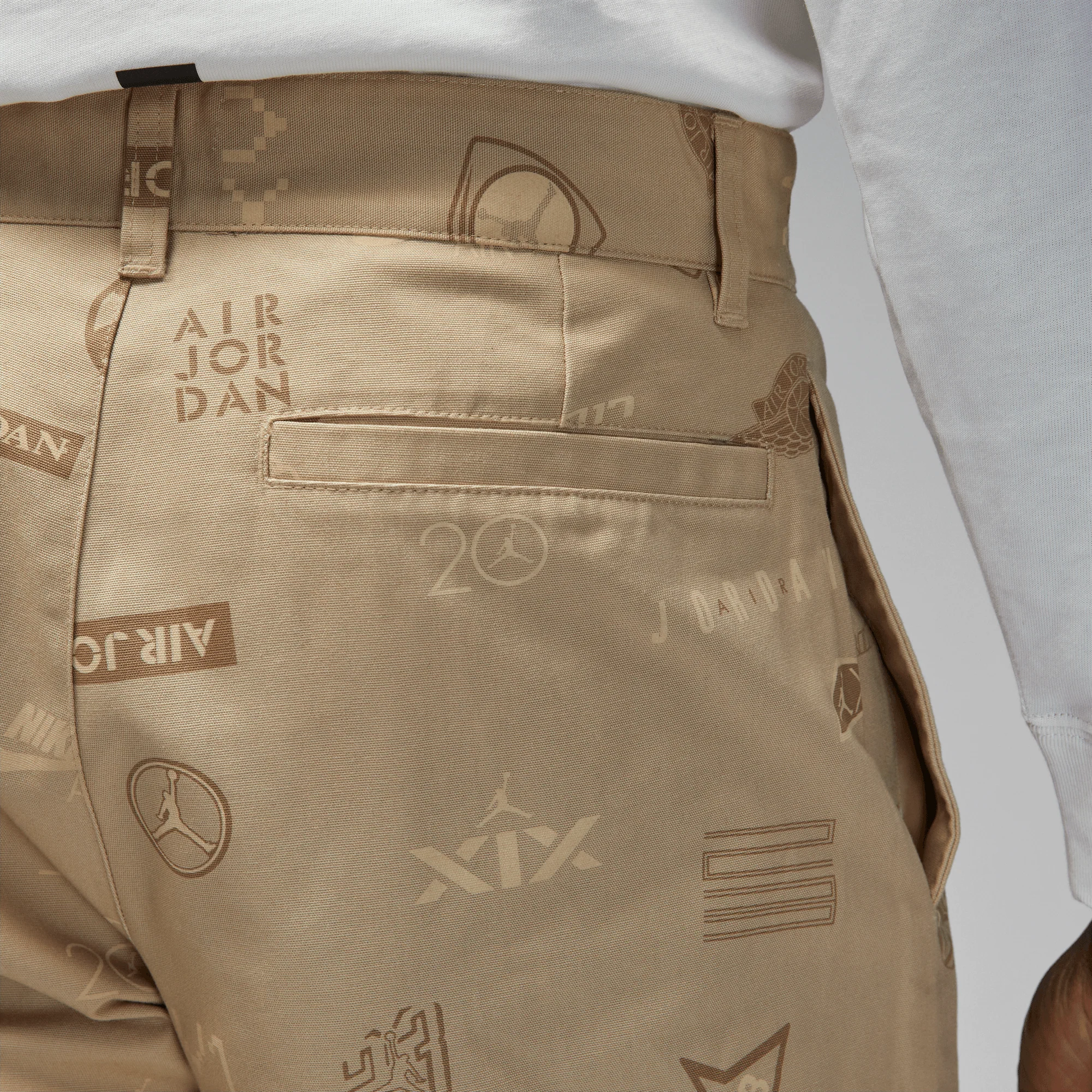 Air Jordan Mens Flight Heritage Pants - Image 4