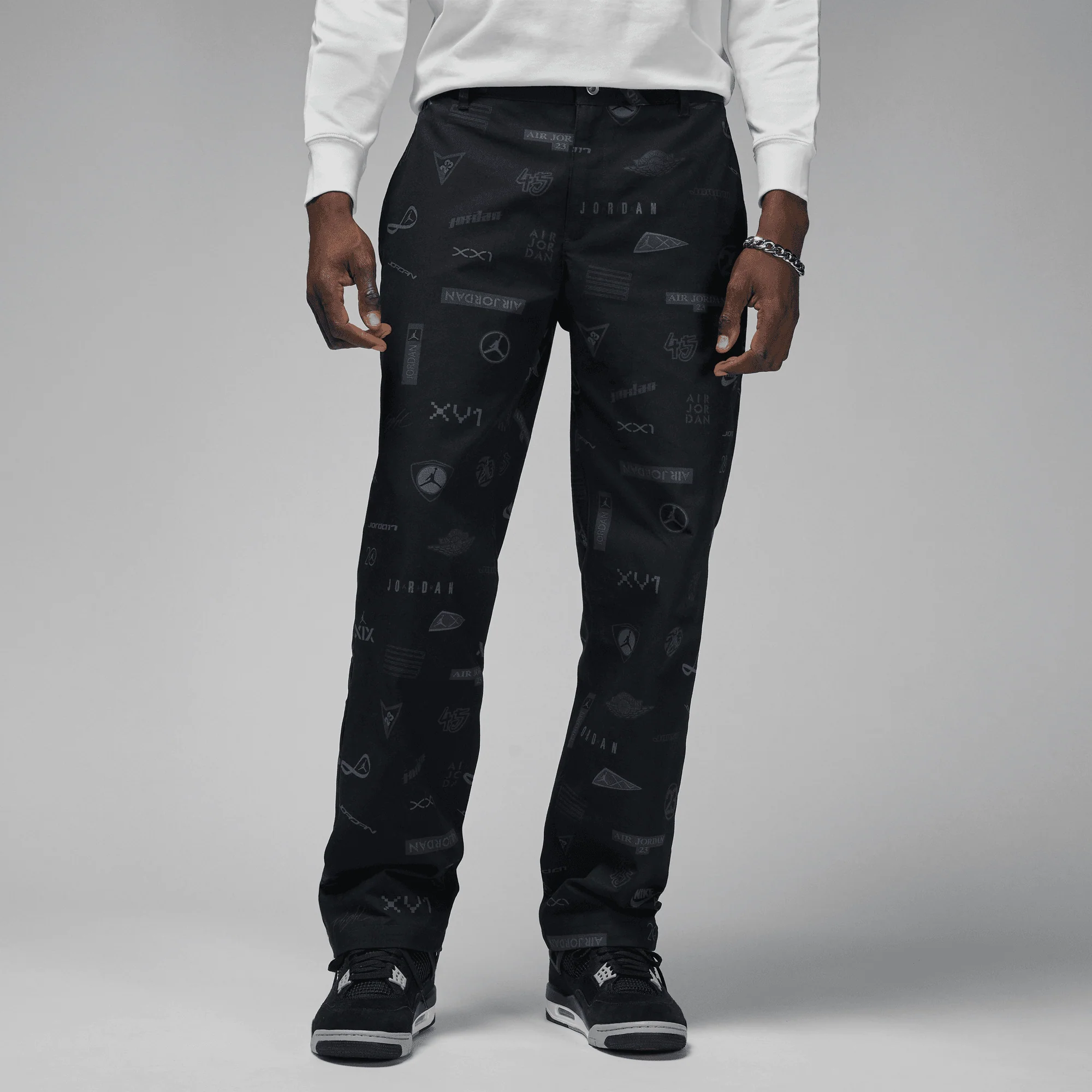 Air Jordan Mens Flight Heritage Pants - Image 3