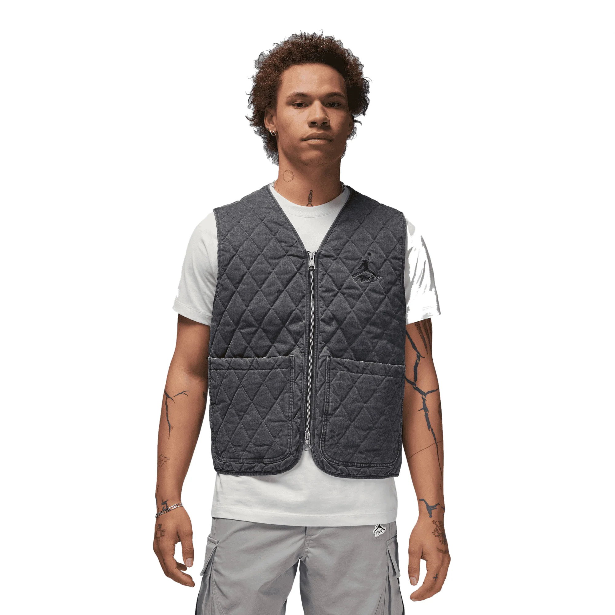 Air Jordan Mens Flight Heritage Vest - Image 2