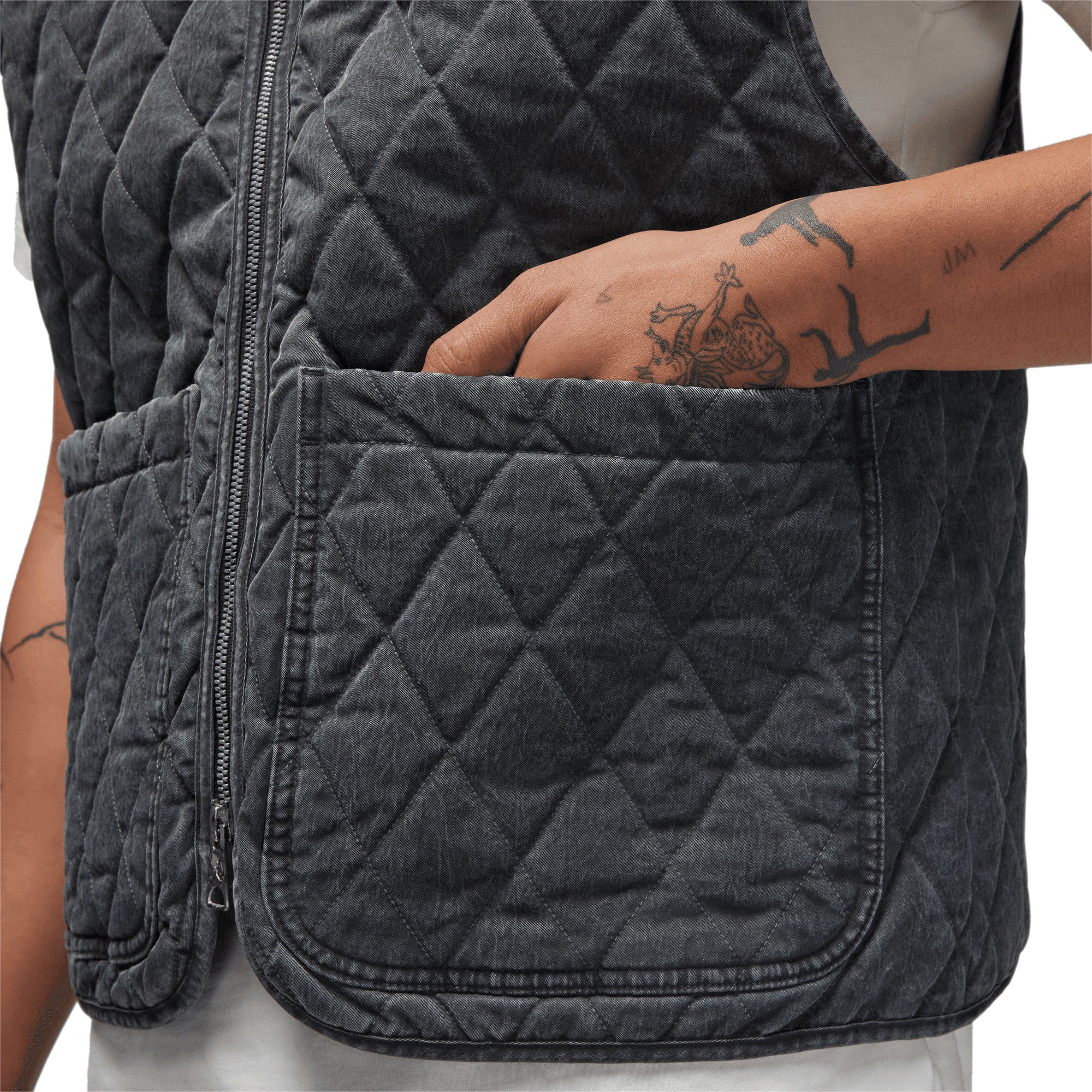 Air Jordan Mens Flight Heritage Vest - Image 4