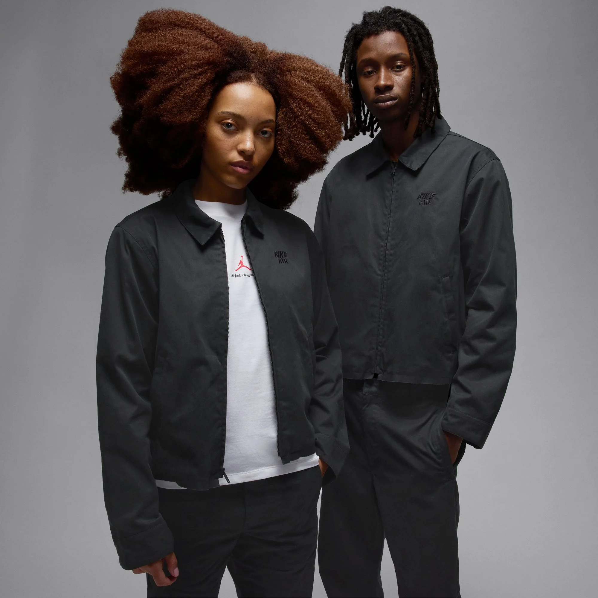 Air Jordan x Nigel Sylvester Mens Bike Jacket - Image 2