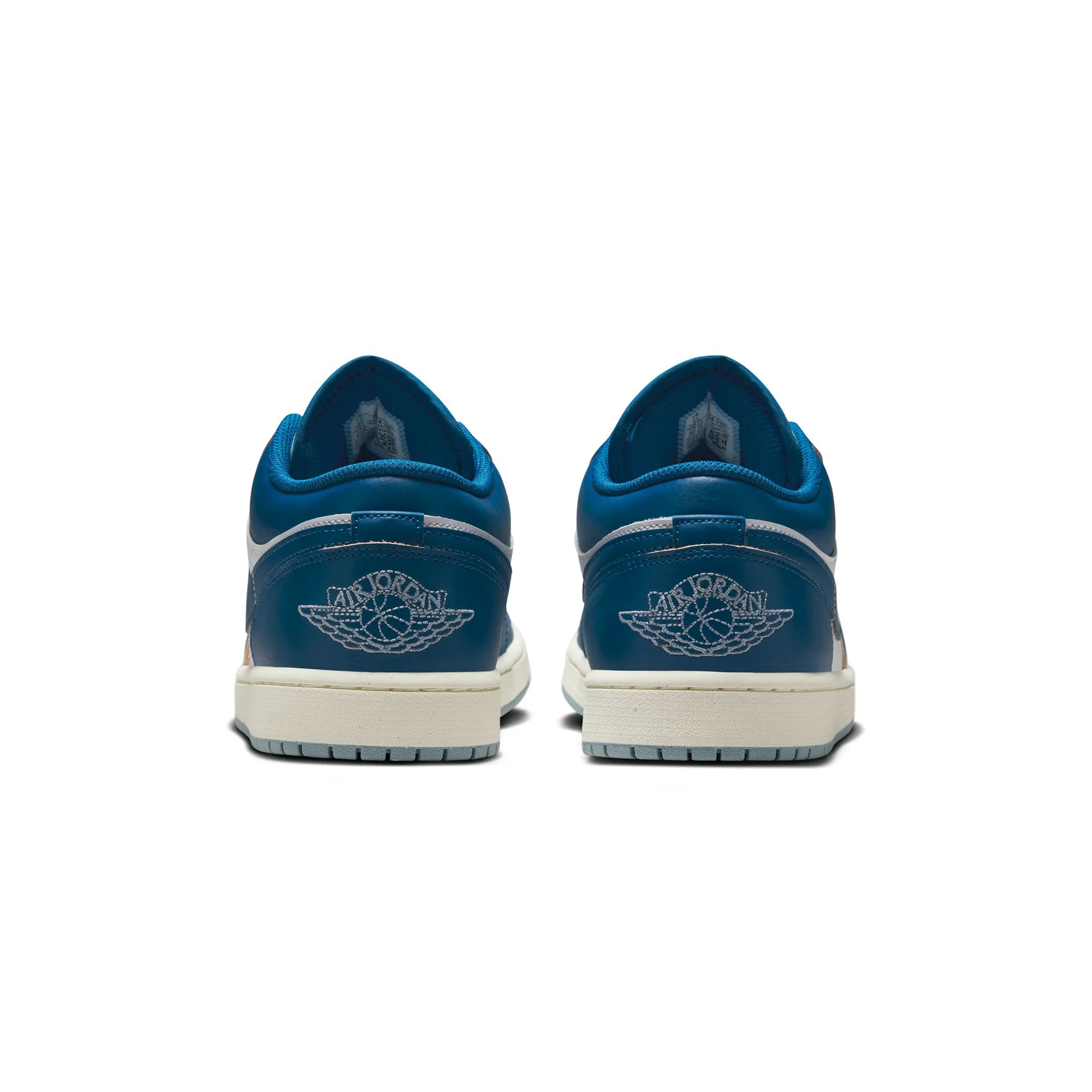 Air Jordan Mens 1 Low SE "Industrial Blue" Shoes - Image 3