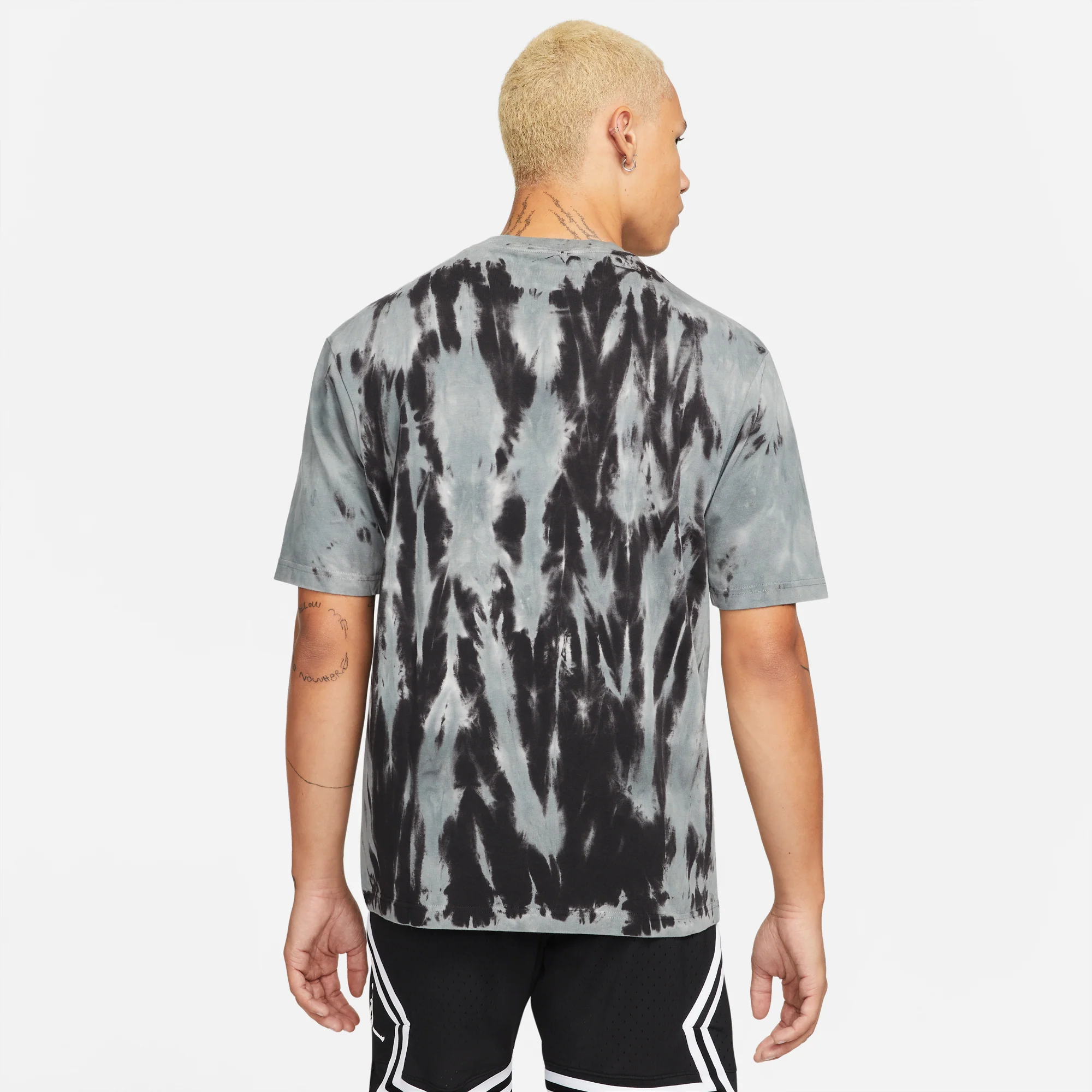 Air Jordan Mens Jordan Sport DNA '85 T-Shirt 'White/Multi' - Image 2