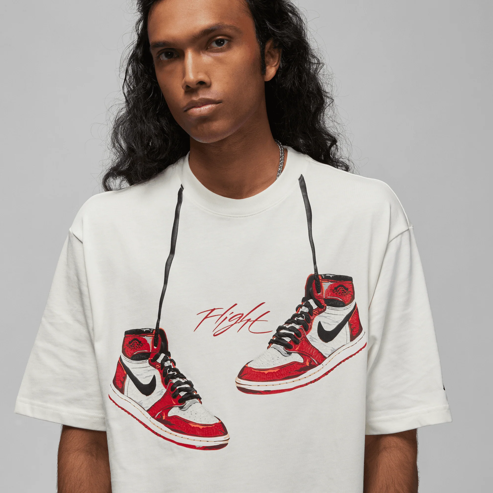 Air Jordan Mens Lost and Found SS Tee - Image 4