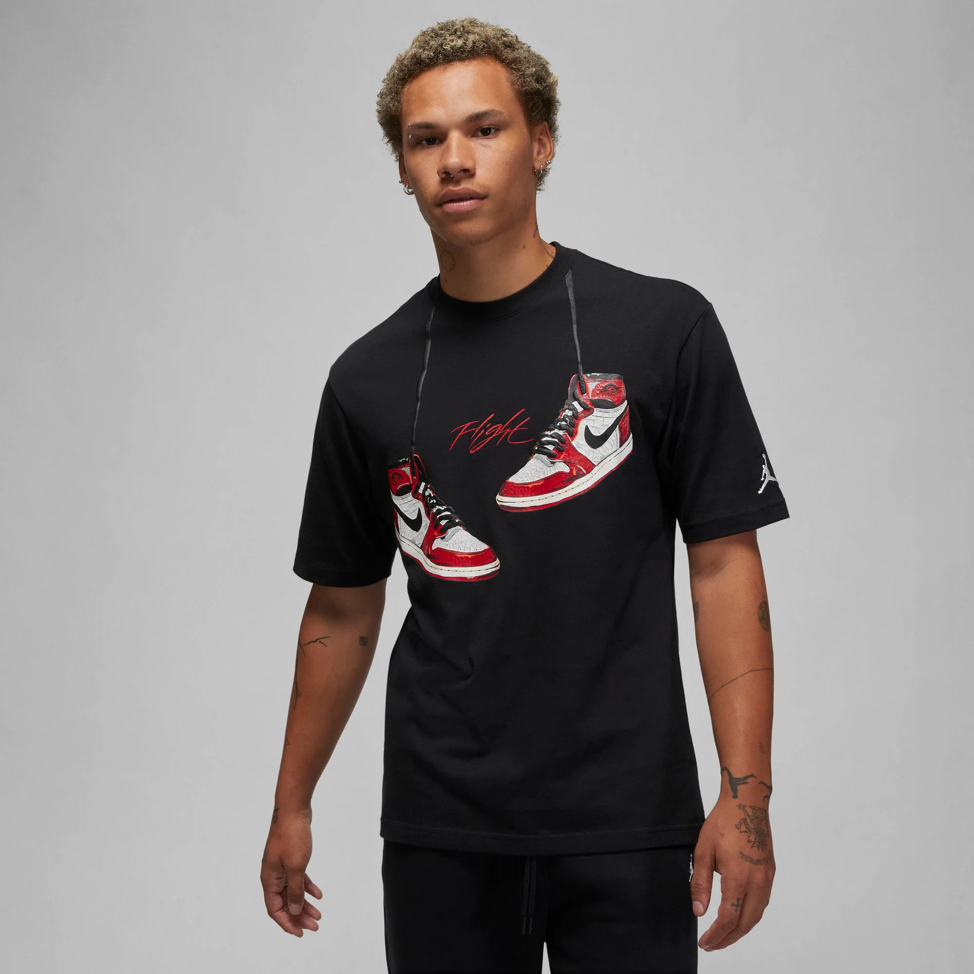 Air Jordan Mens Lost and Found SS Tee - Image 2