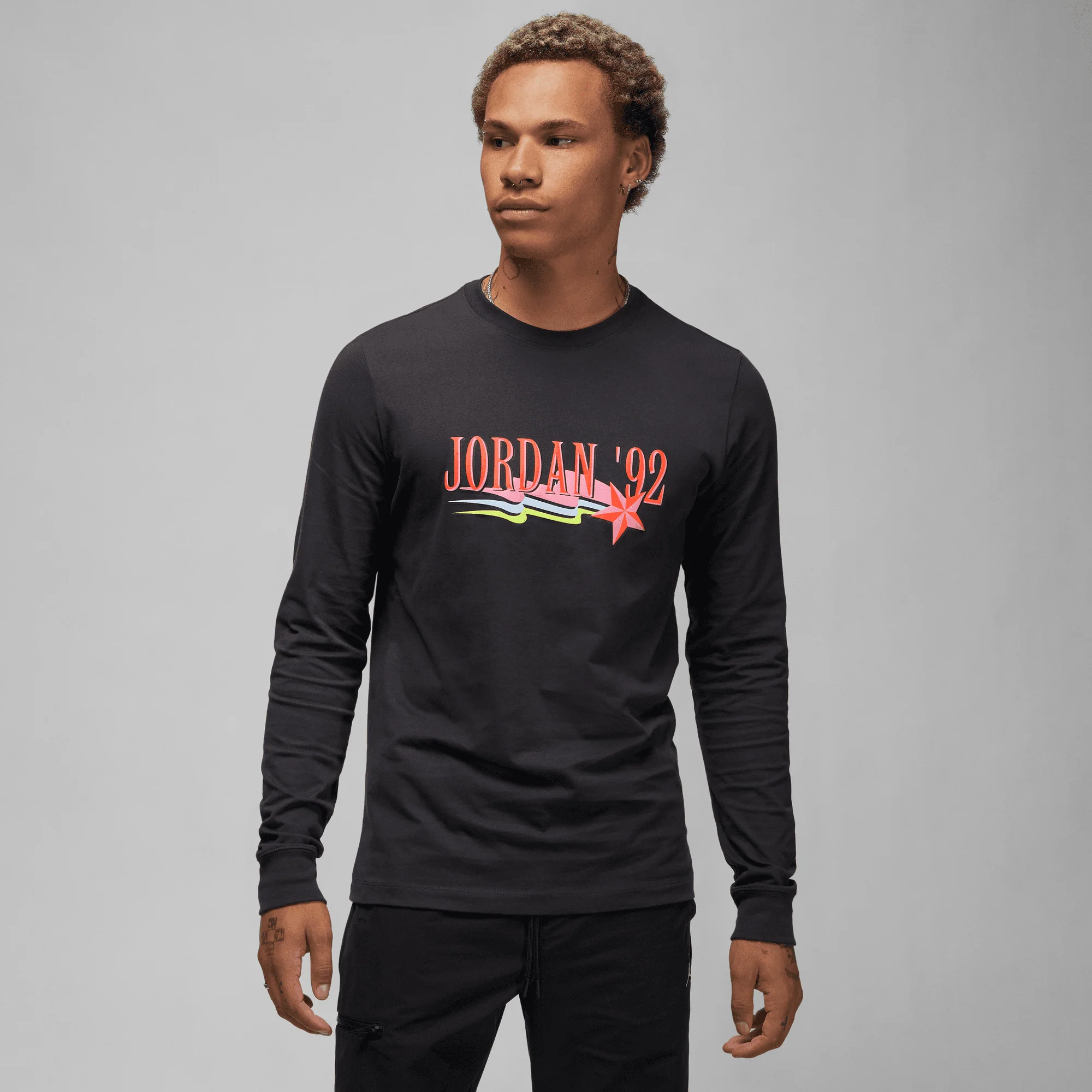 Air Jordan Mens LS Tee - Image 2
