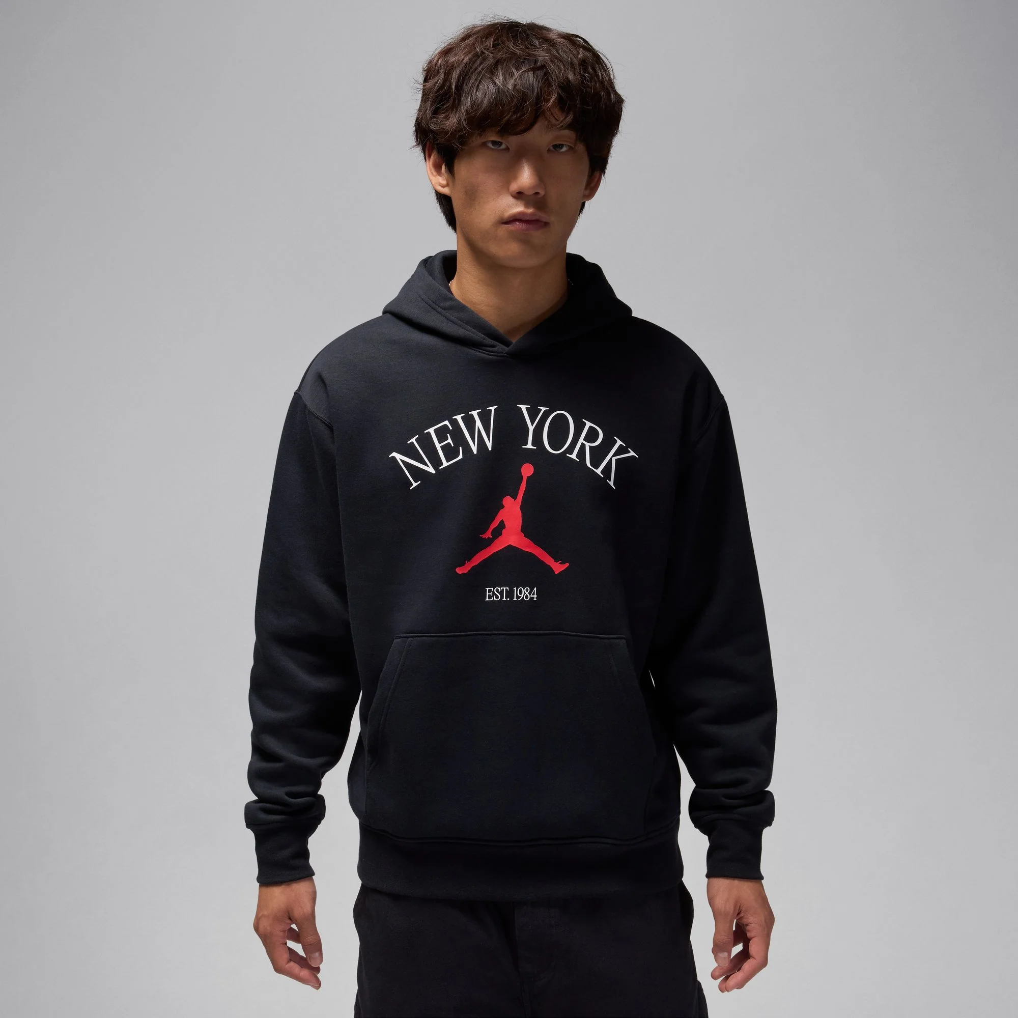 Air Jordan Mens New York City Pullover Hoodie - Image 2