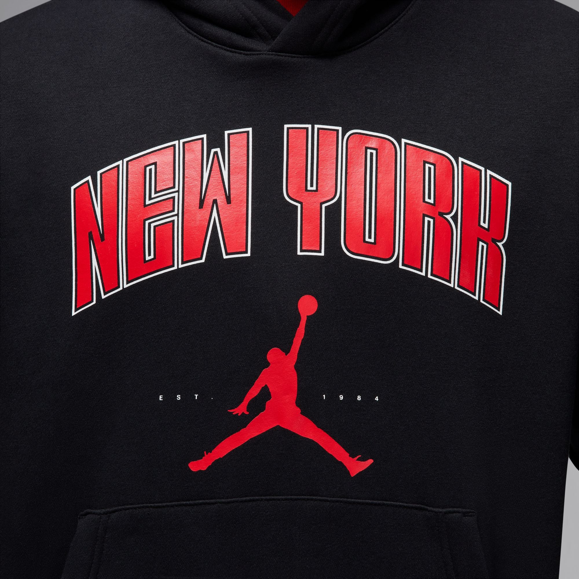 Air Jordan Mens New York Fleece Pullover Hoodie - Image 4