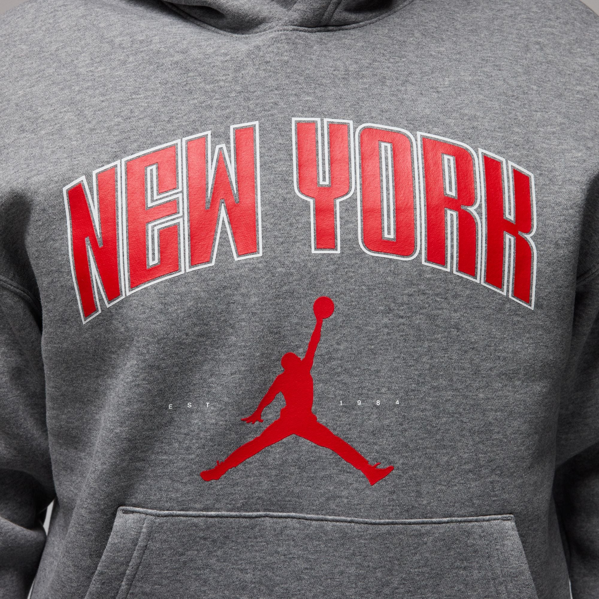 Air Jordan Mens New York Fleece Pullover Hoodie - Image 4