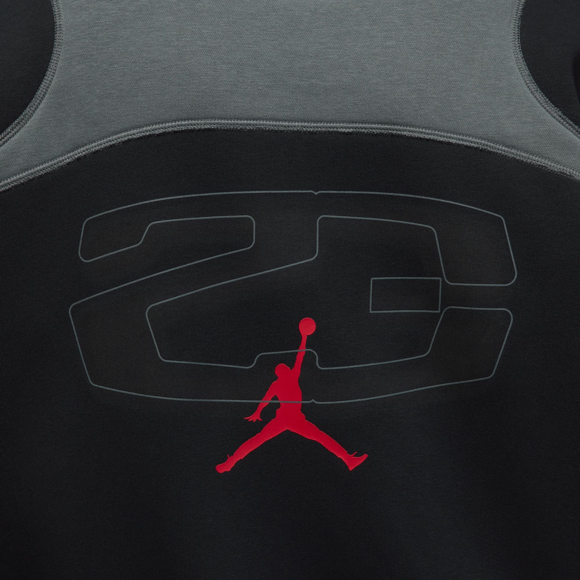Air Jordan Mens Oversized Full-Zip Hoodie - Image 4