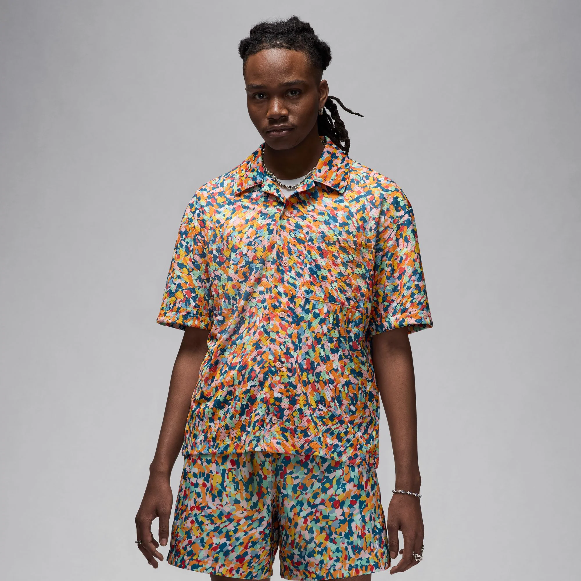 Air Jordan Mens Poolside Shirt - Image 2