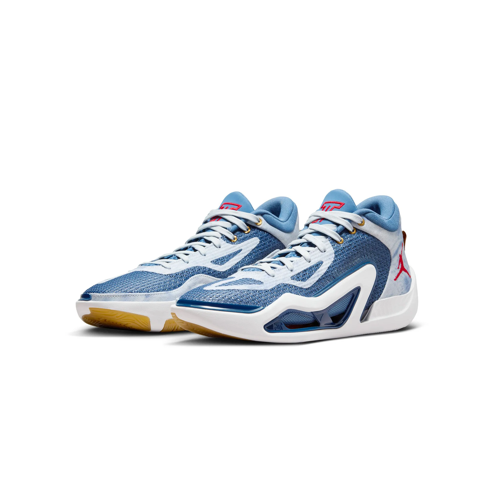 Air Jordan Mens Tatum 1 Shoes 'Stone Blue' - Image 2
