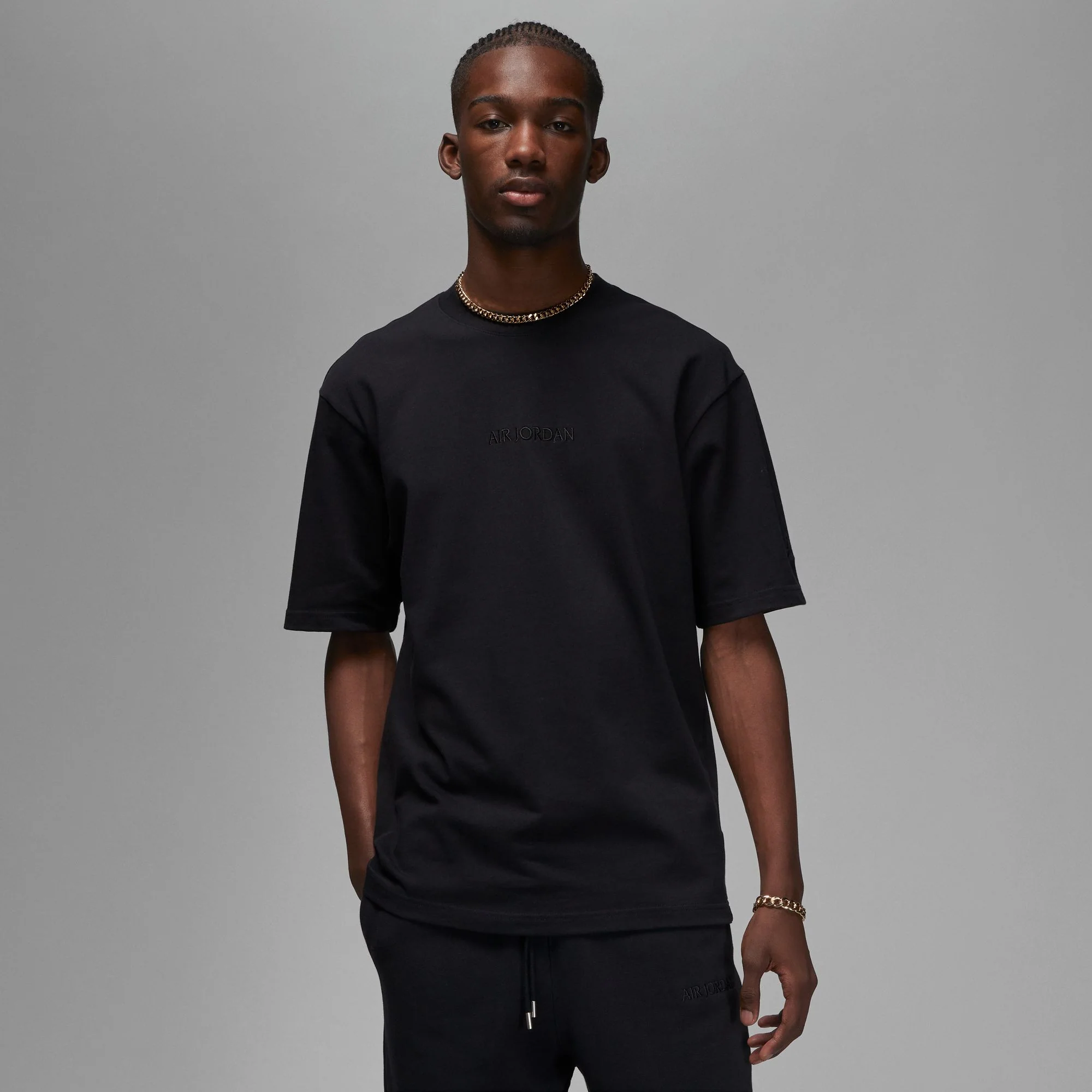 Air Jordan Mens Workmark SS Tee - Image 2