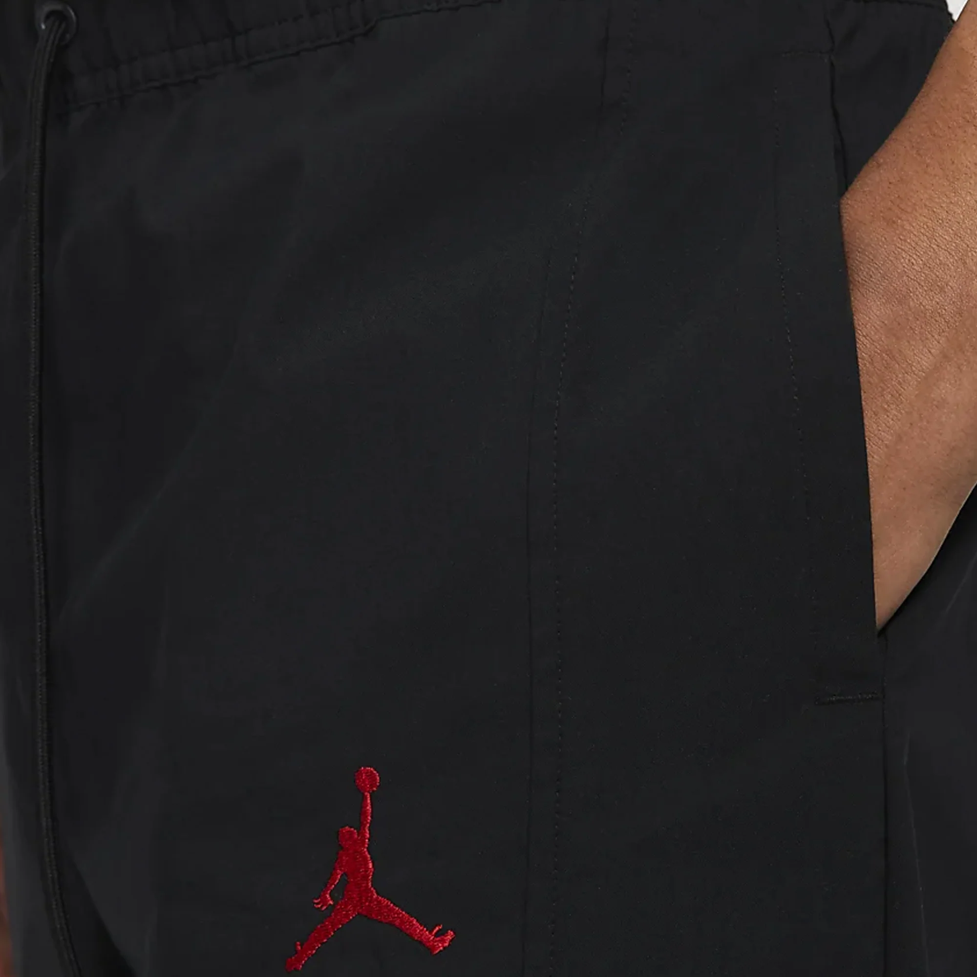 Air Jordan Mens Woven Pants Black - Image 4