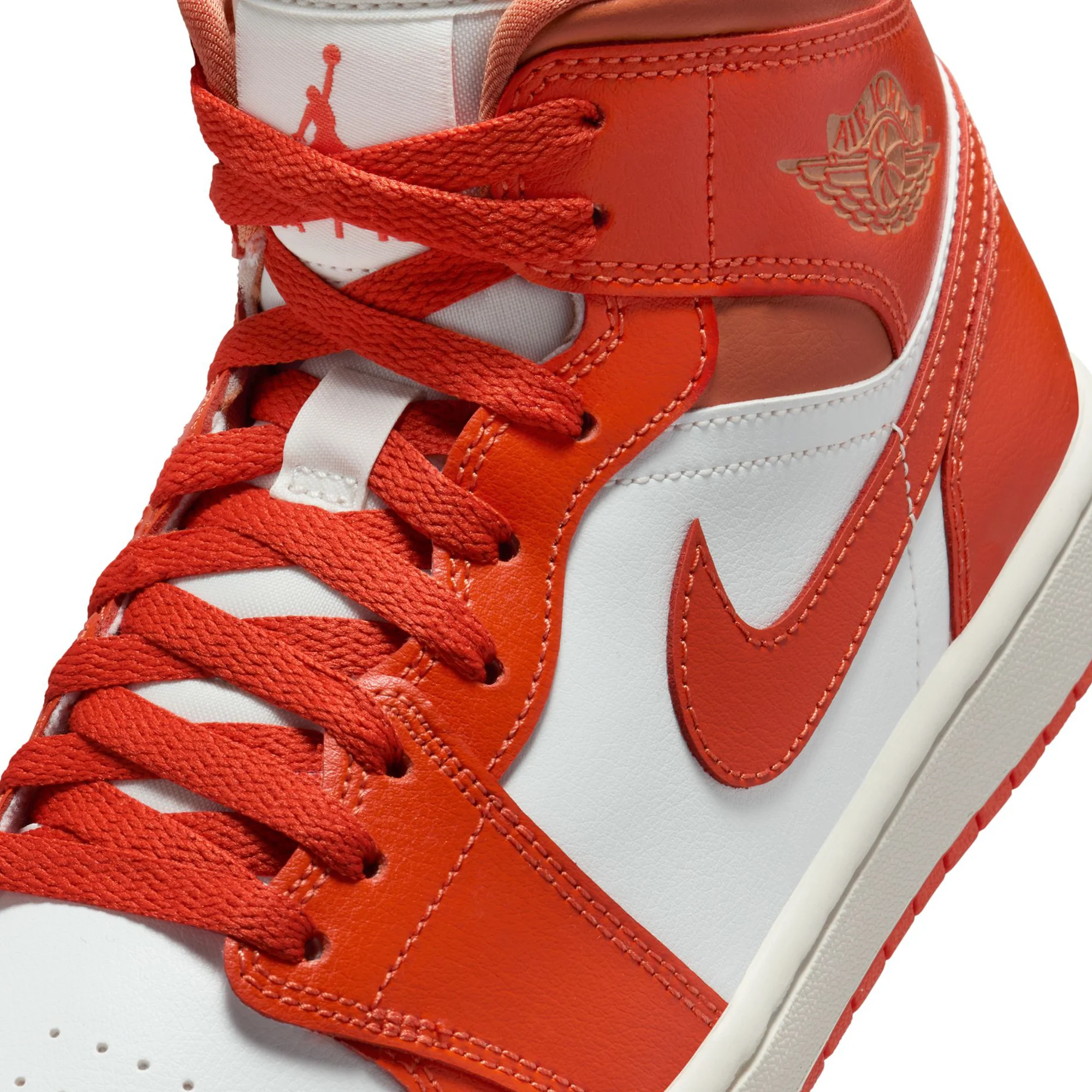 Air Jordan Women 1 Mid "Cosmic Clay" Shoes - Image 4