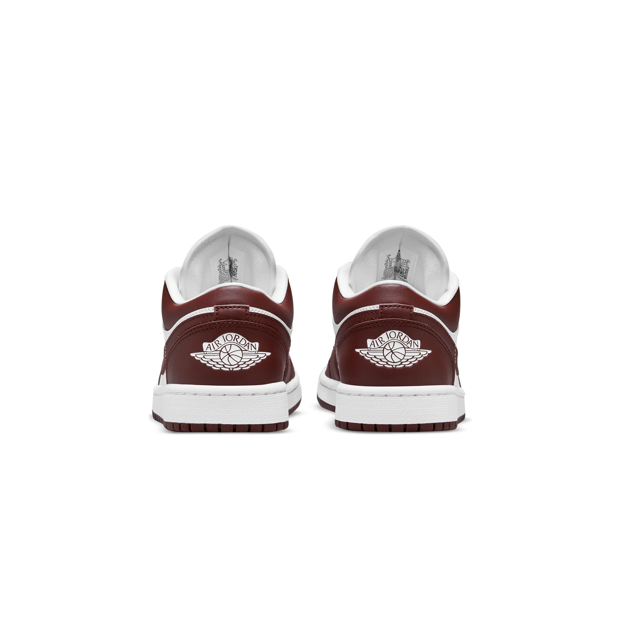 Air Jordan Womens 1 Low Shoes 'White/Bronze' - Image 3