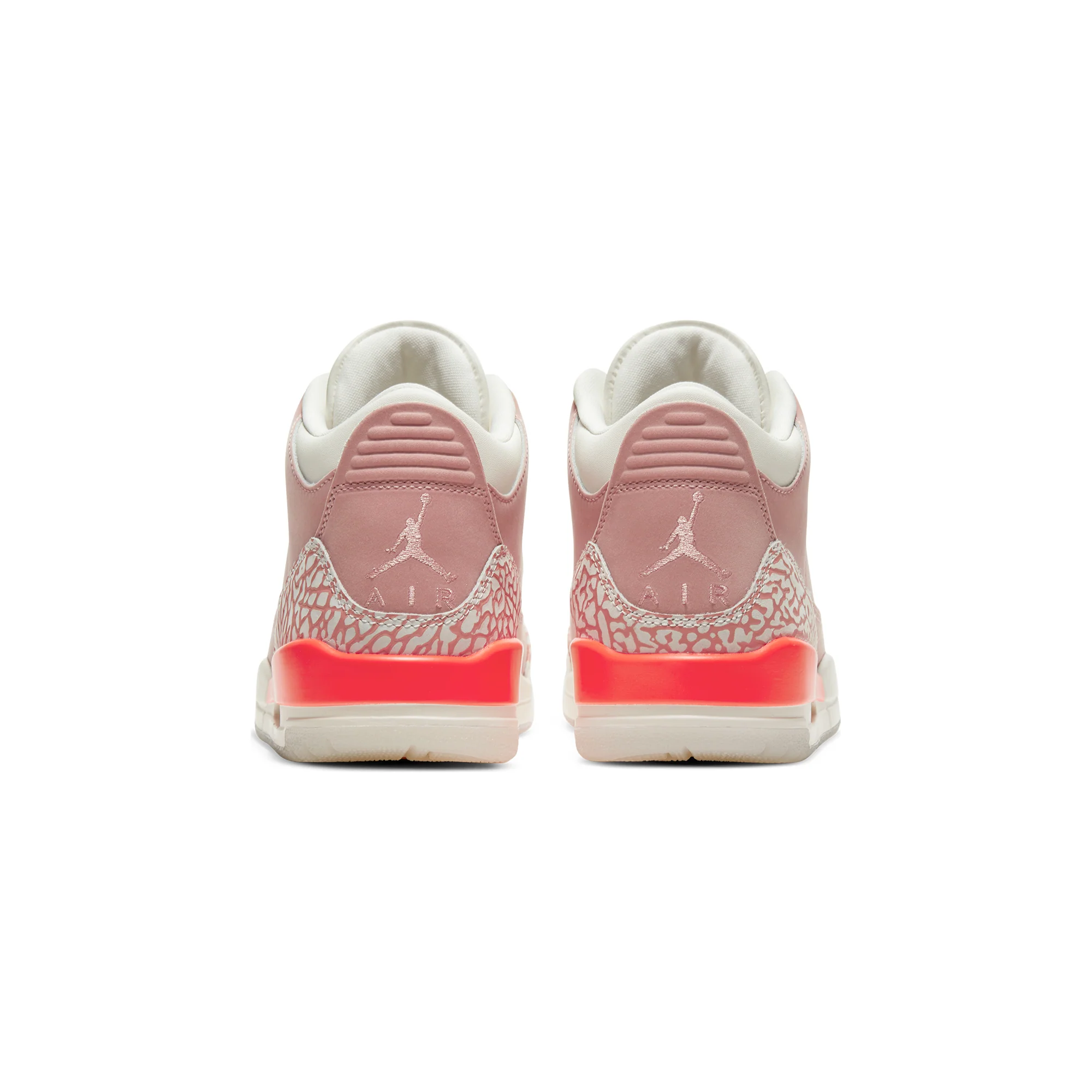 Air Jordan Womens 3 Retro Rust Pink Shoes - Image 3