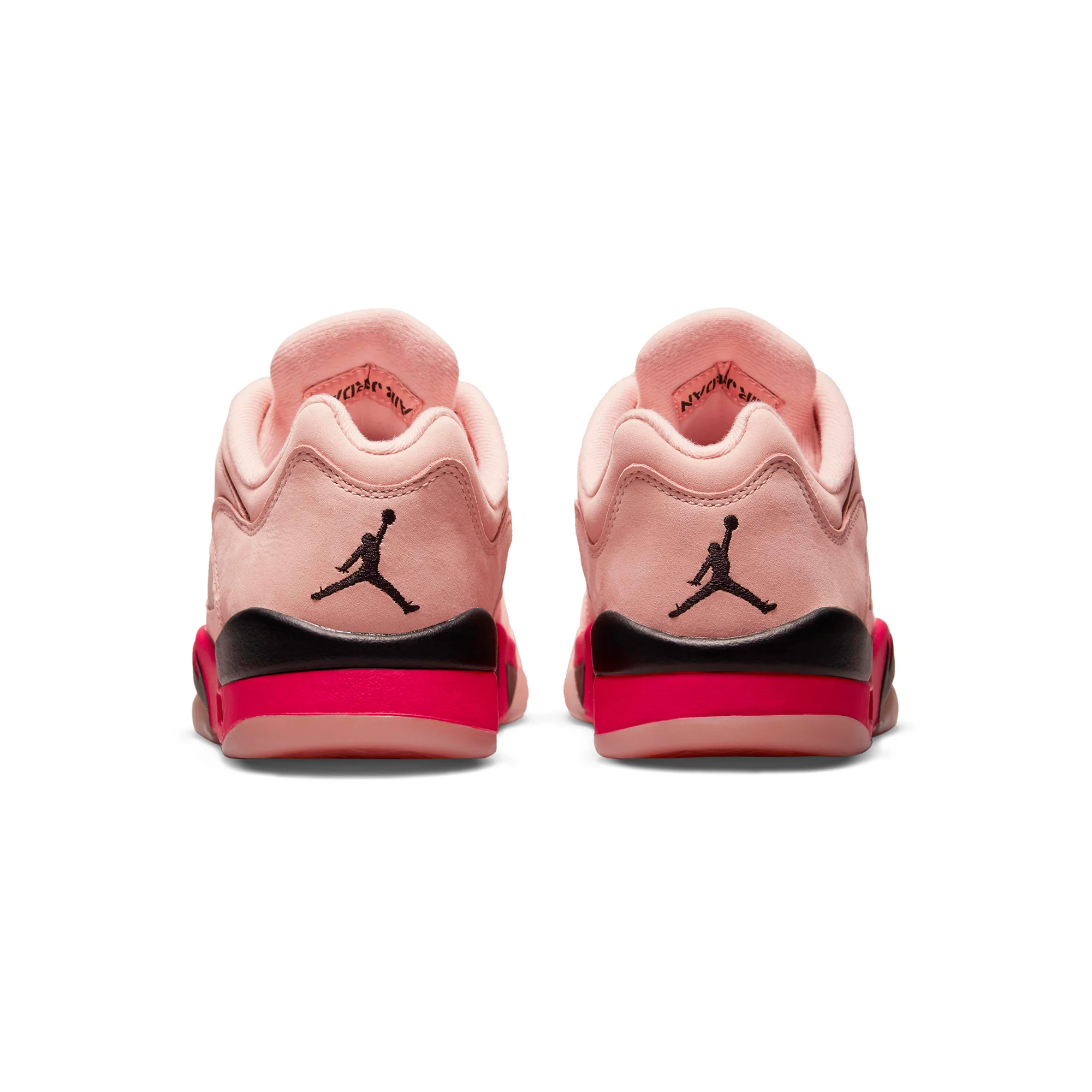 Air Jordan Womens 5 Retro Low Shoes 'Arctic Orange/Siren Red' - Image 3